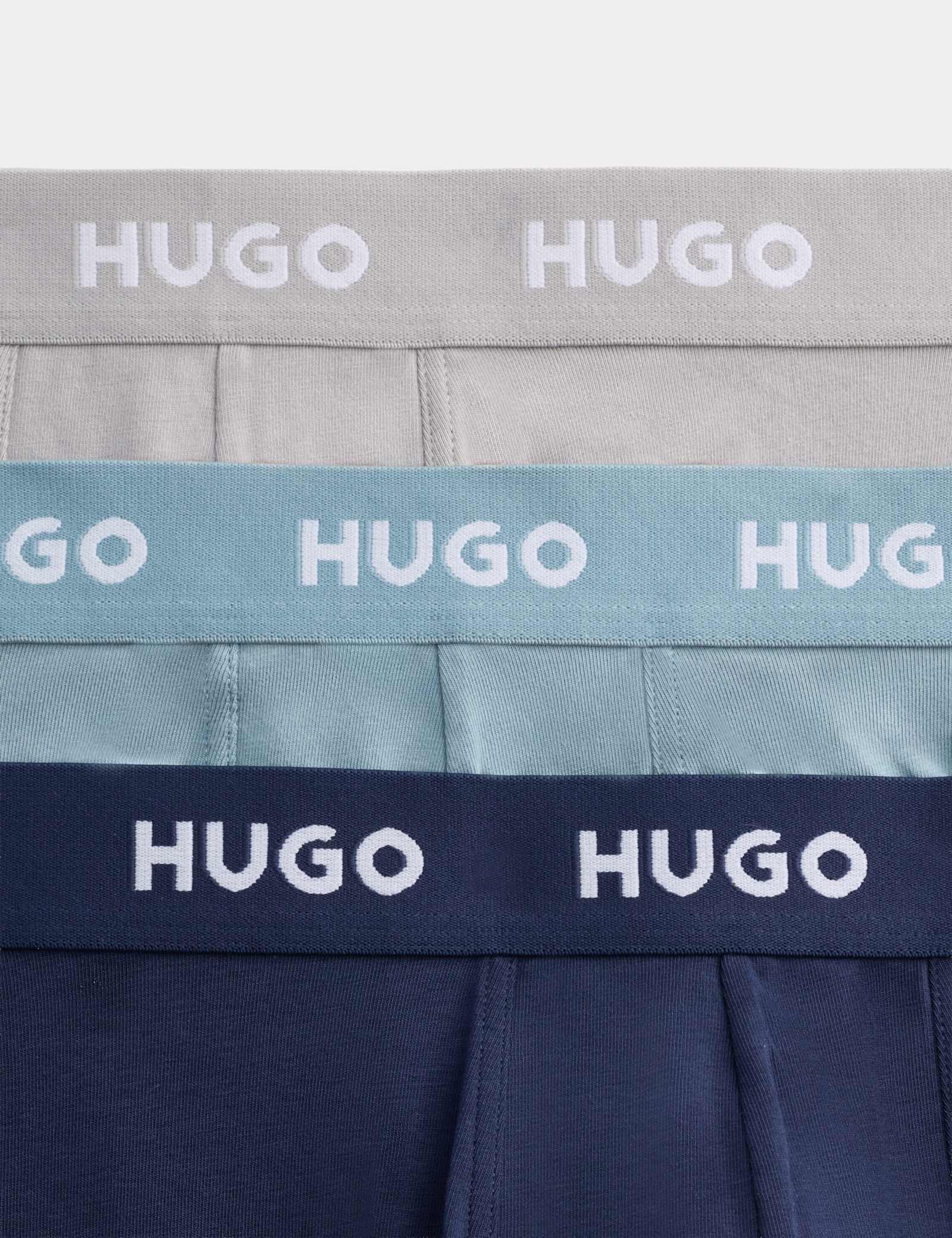 3 Pack Cotton Stretch Logo Waistband Trunks - image 2