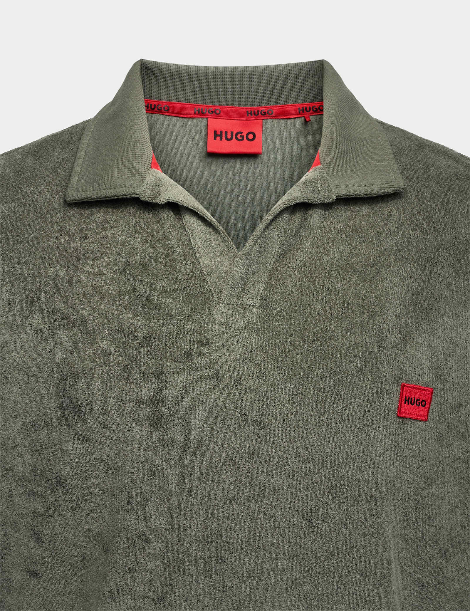 Terry Towelling Polo Shirt - image 3