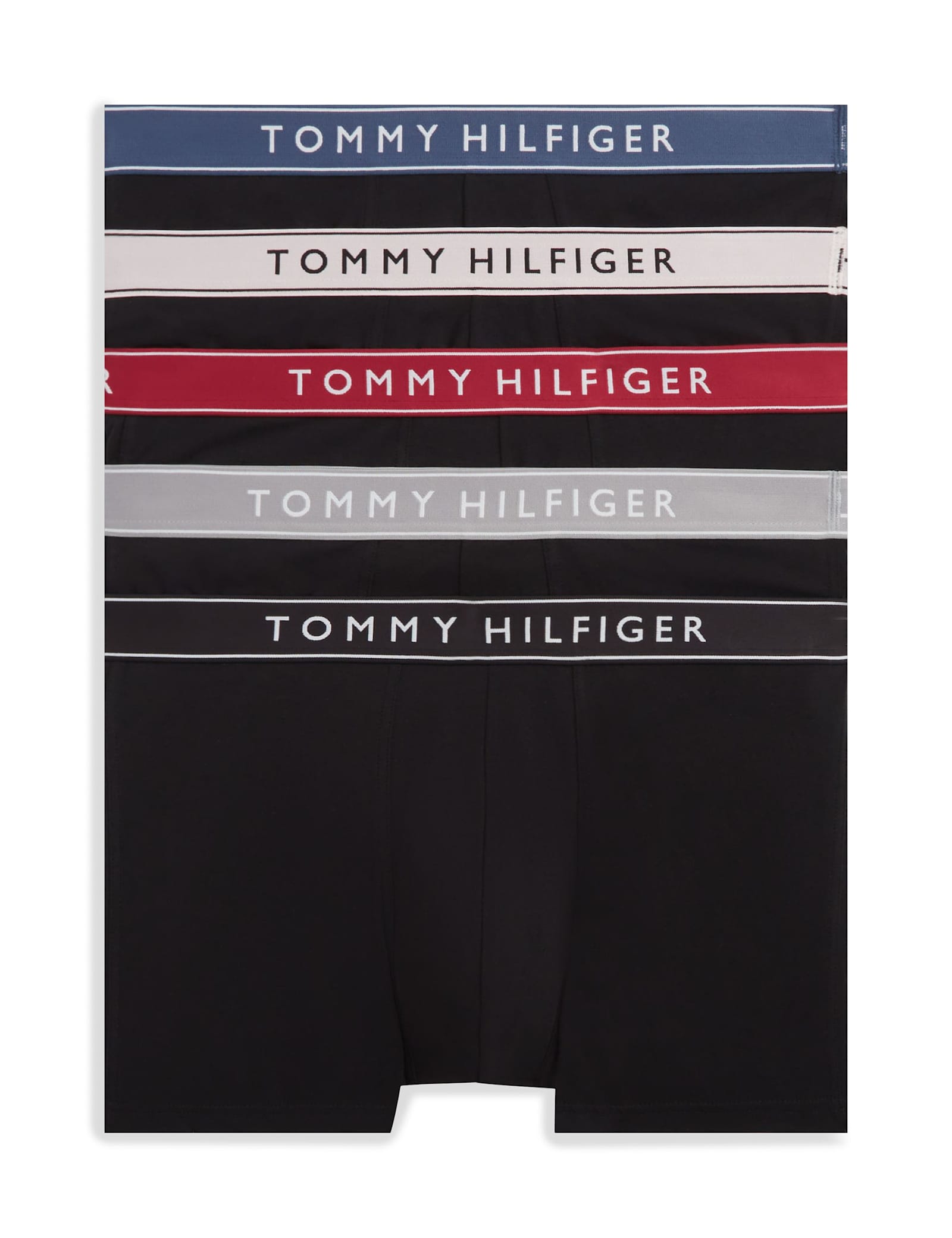 5 Pack Cotton Rich Logo Waistband Trunks - image 1