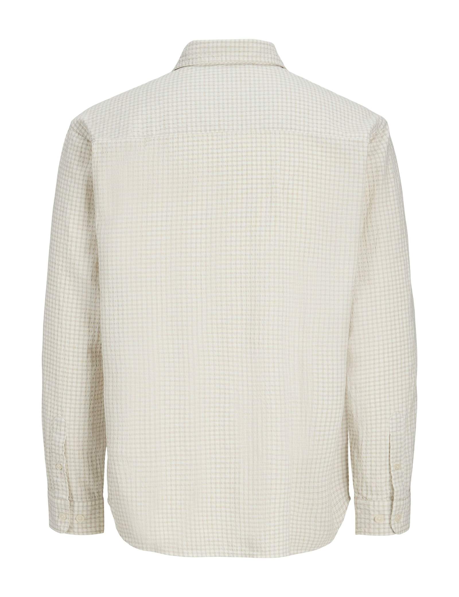 Regular Fit Cotton Rich Seersucker Checked Shirt - image 3