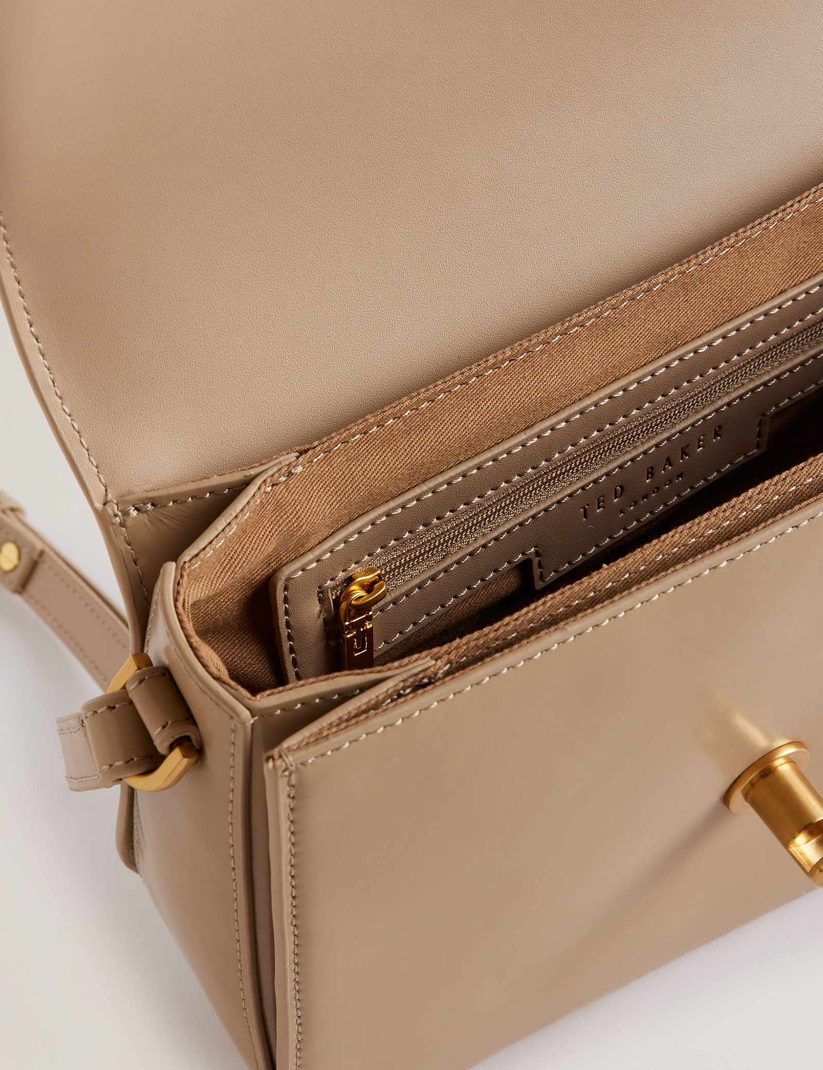 Leather Cross Body Bag - image 4