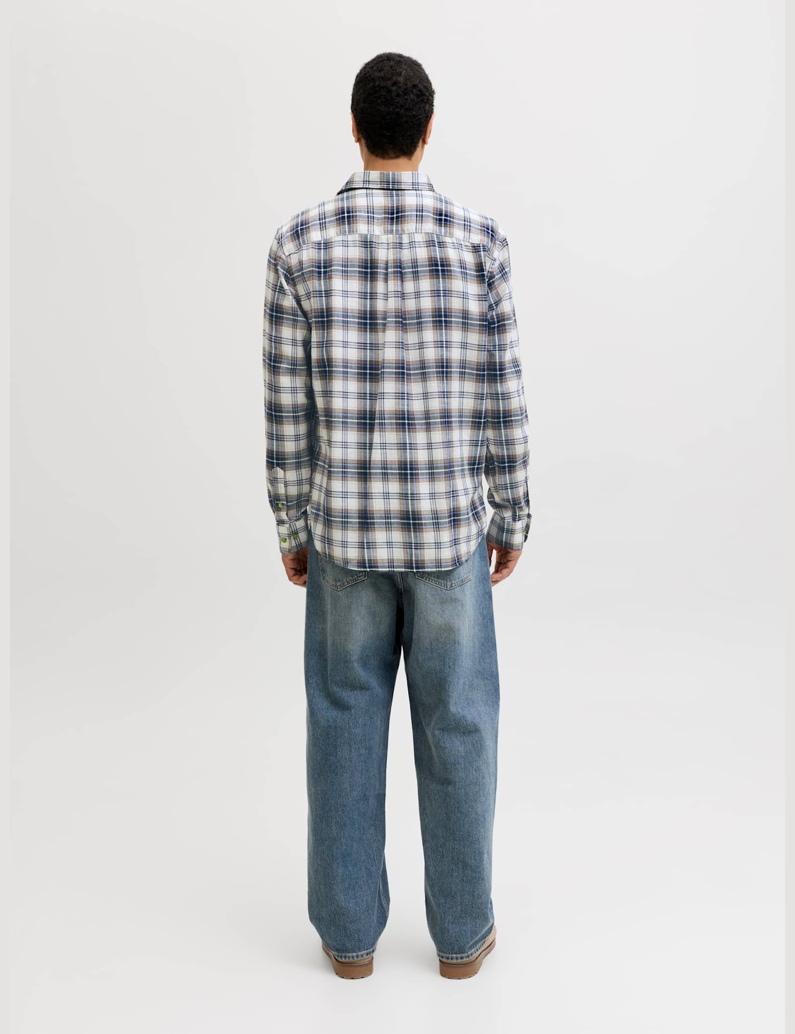 Regular Fit Pure Cotton Checked Flannel Shirt - image 3