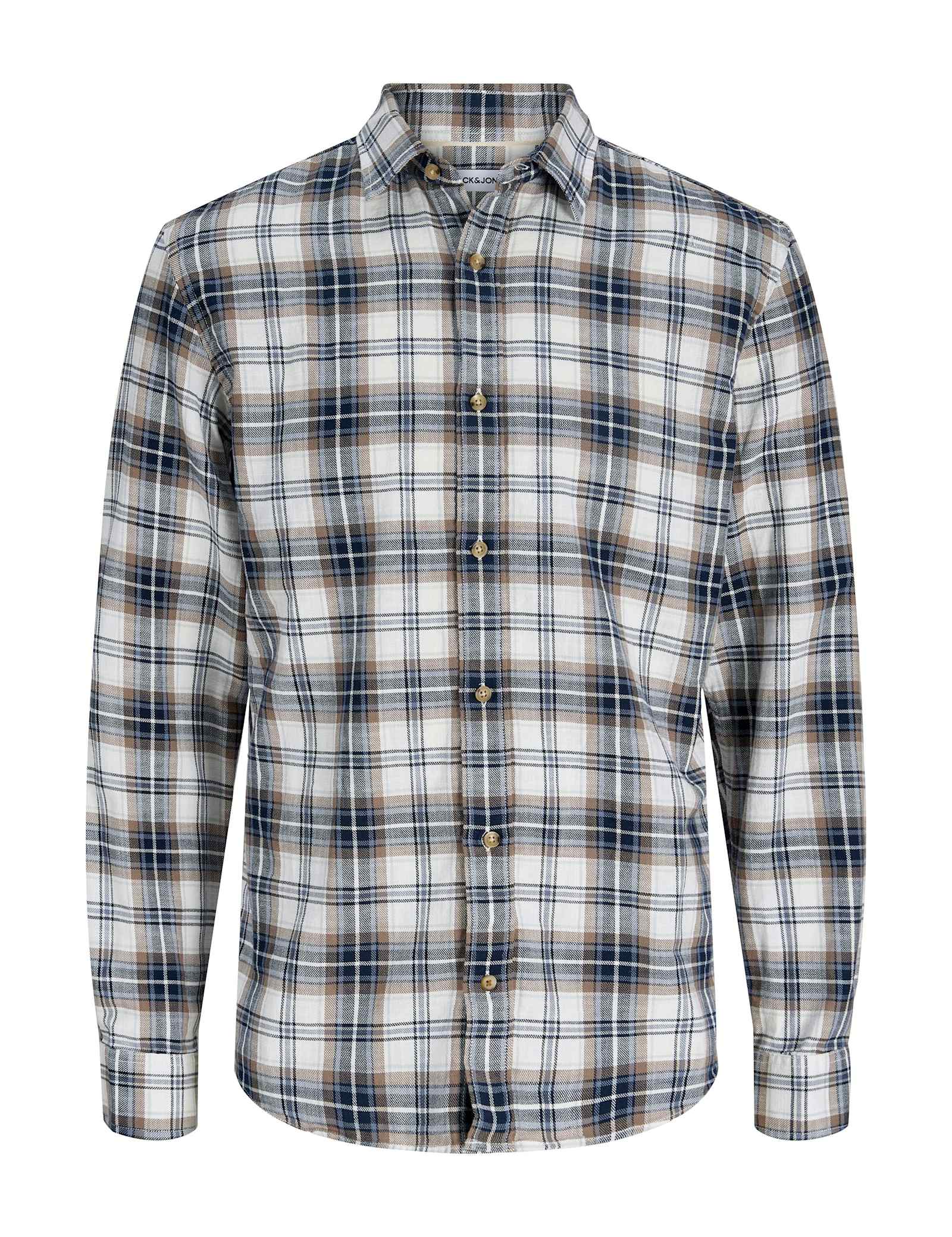 Regular Fit Pure Cotton Checked Flannel Shirt - image 1