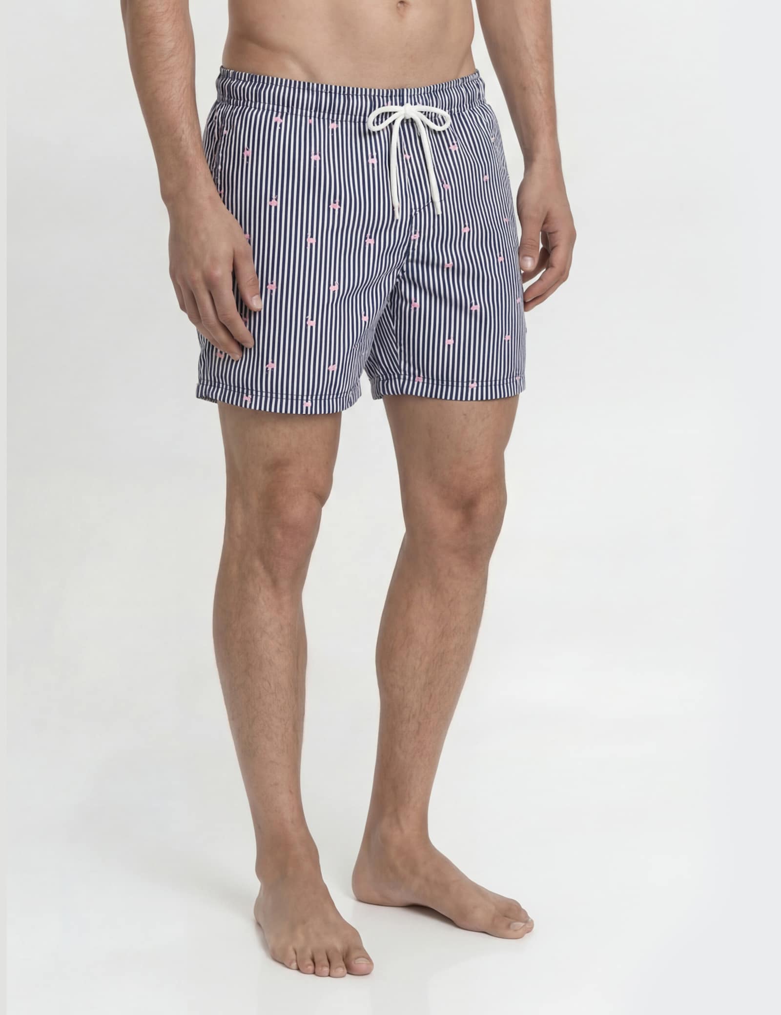 Striped Swim Shorts - image 1