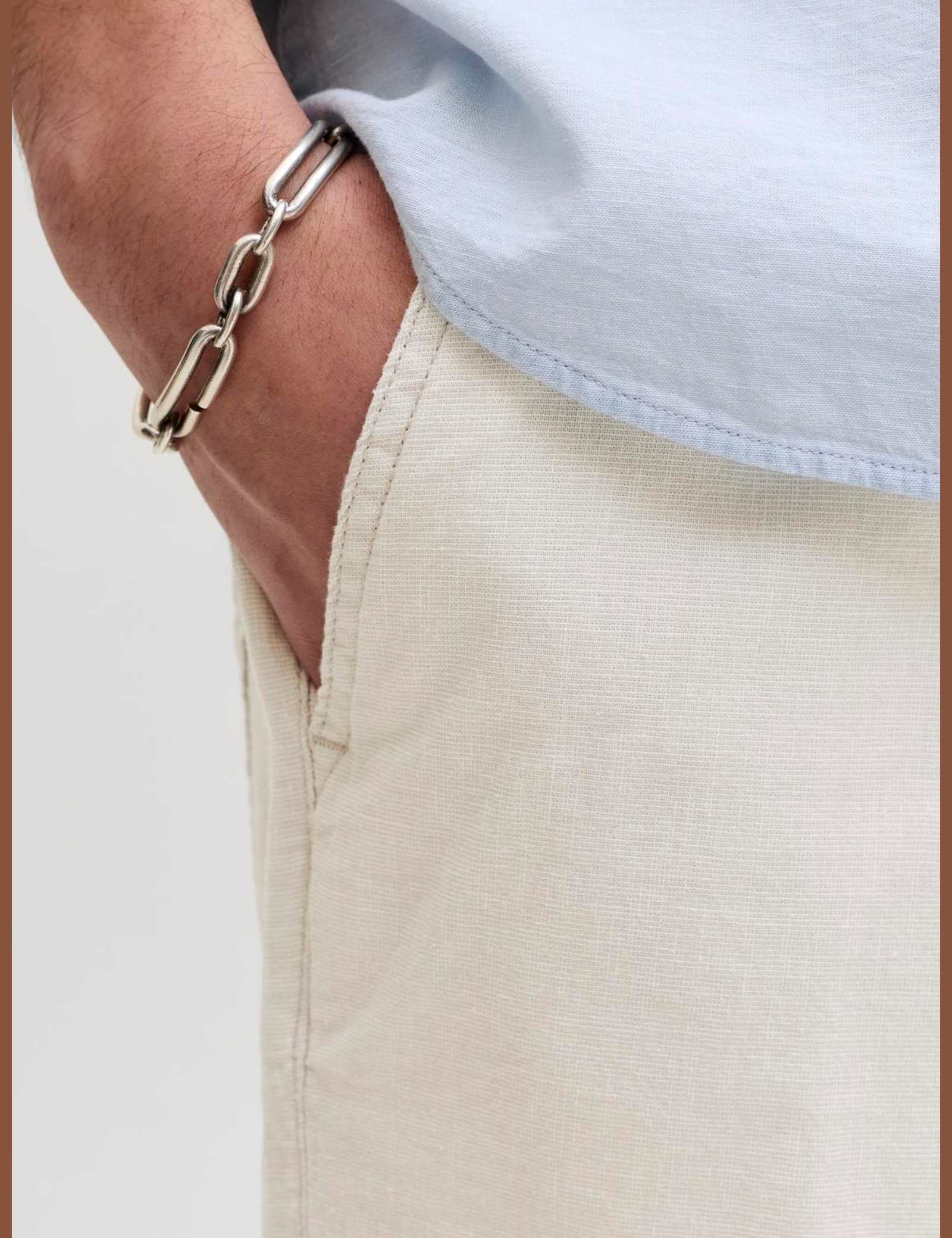 Cotton Linen Blend Shorts - image 5