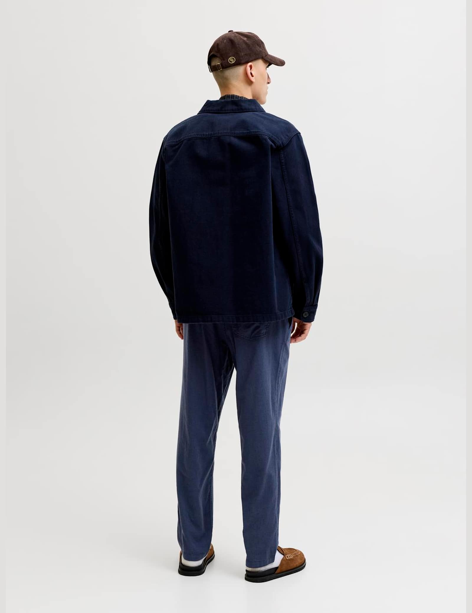 Regular Fit Cotton Linen Blend Joggers - image 5