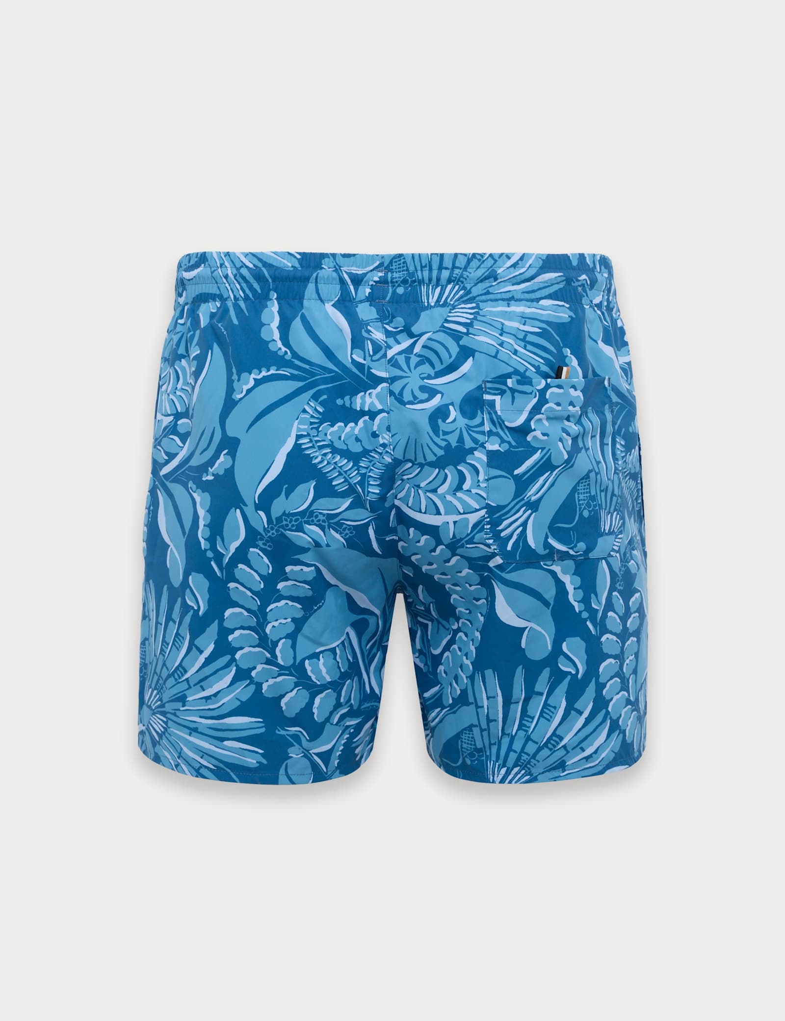 Quick Dry Pocketed Printed Swim Shorts - image 2