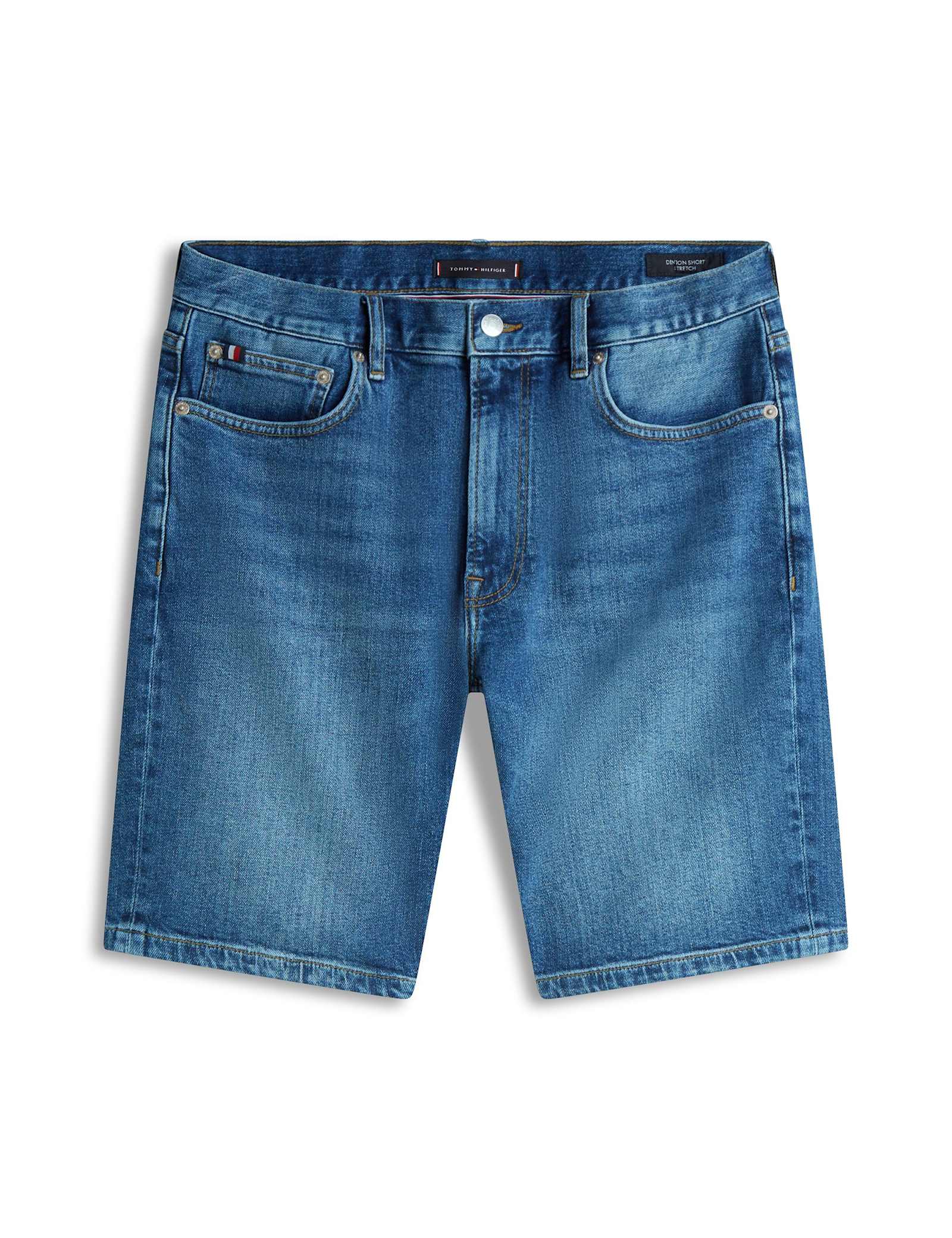 Regular Fit Cotton Rich Denim Shorts - image 1