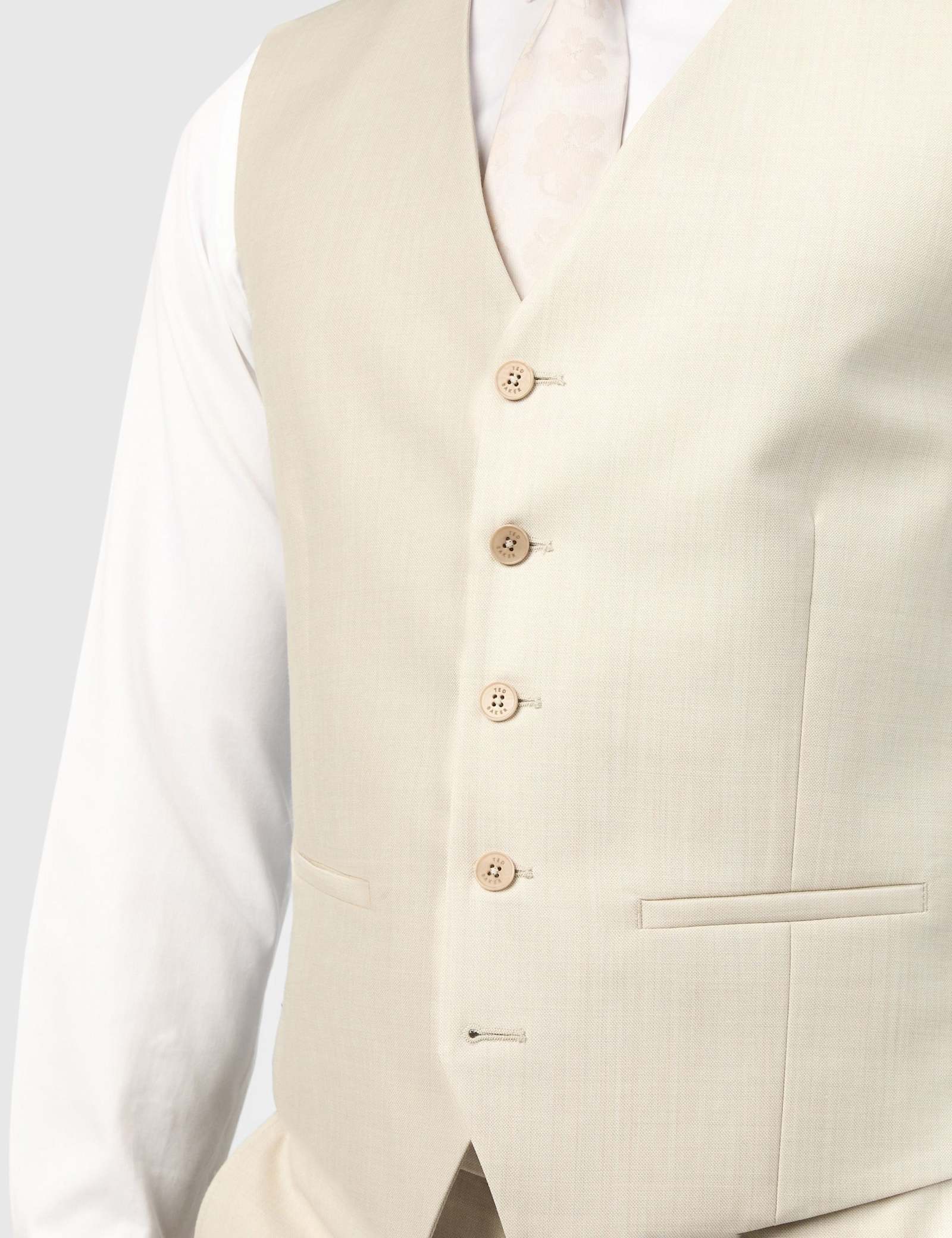 Slim Fit Wool Rich Waistcoat - image 2