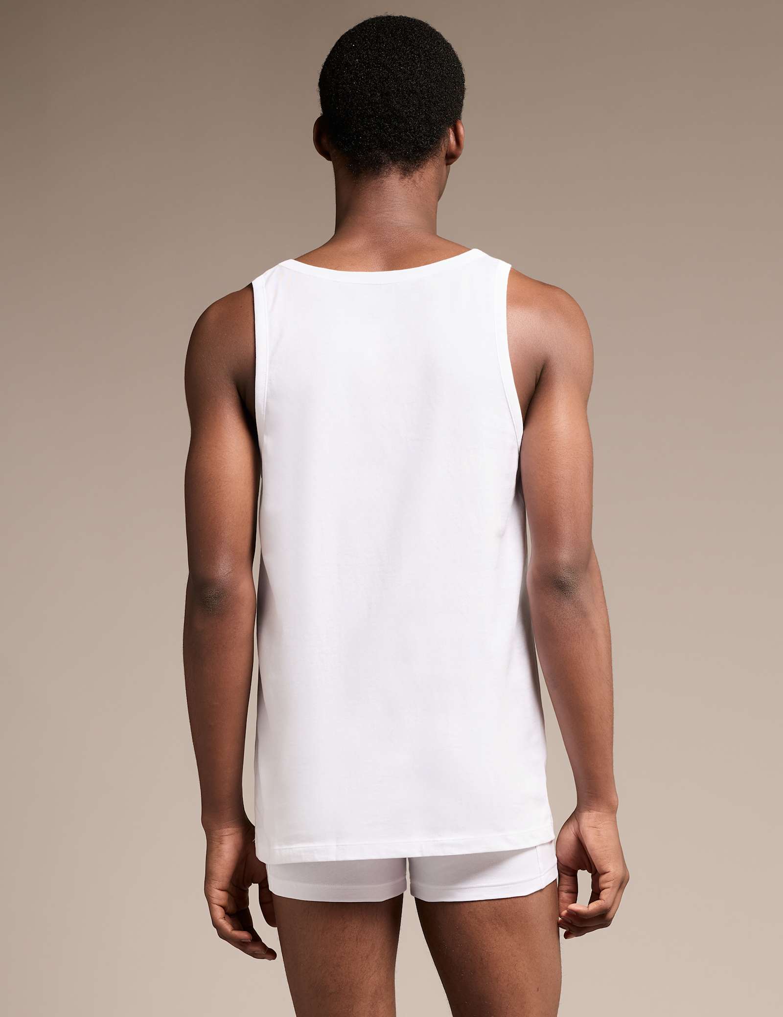 3 Pack Pure Cotton Vest Tops - image 4