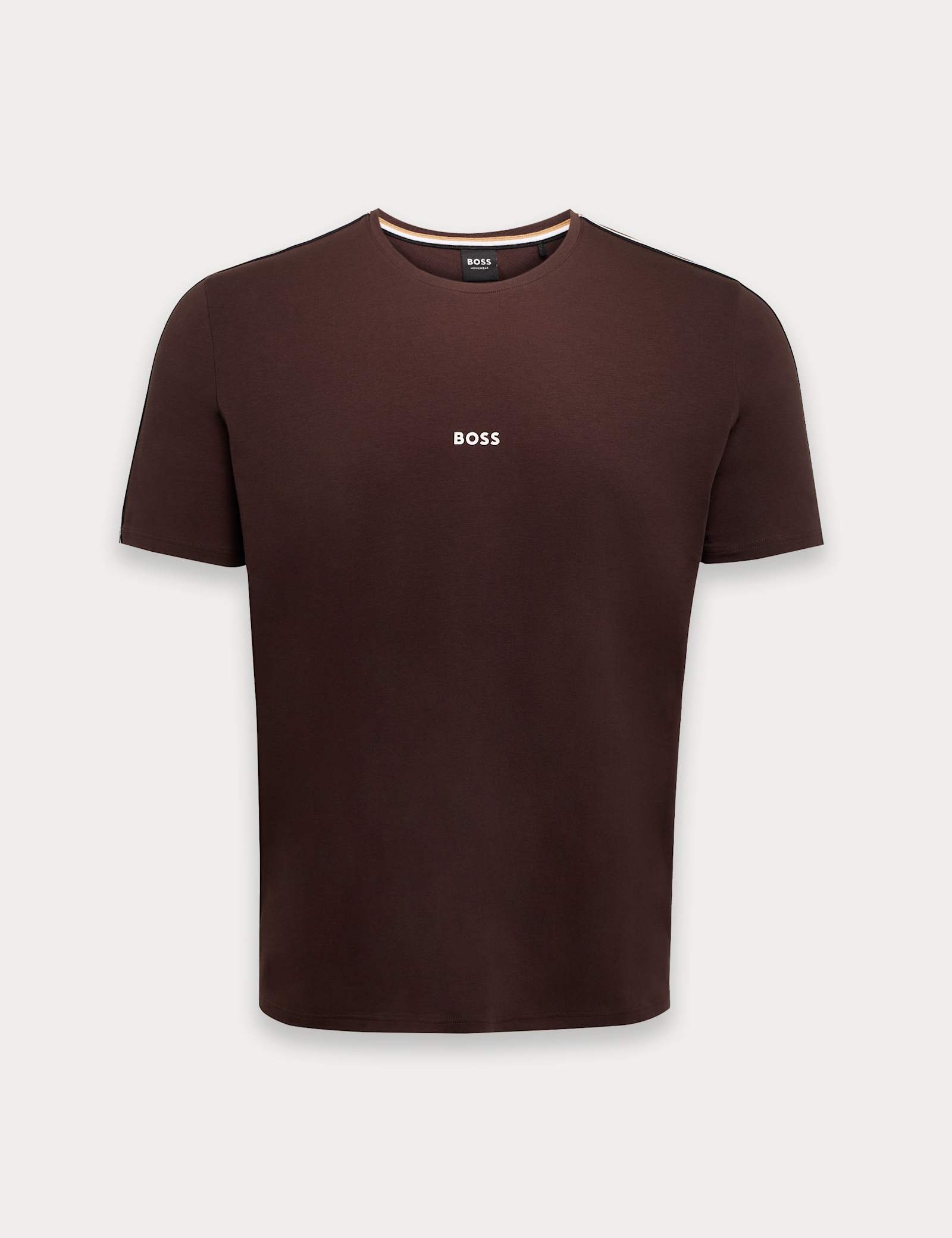 Cotton Rich Signature Stripe Trim T-Shirt - image 1