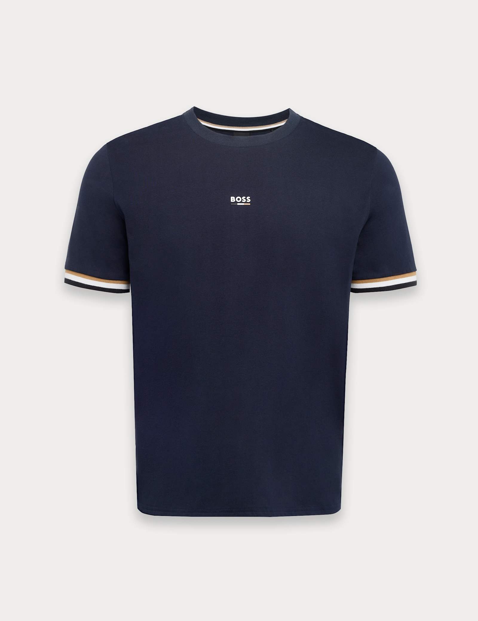 Pure Cotton Signature Stripe Detail T-Shirt - image 1