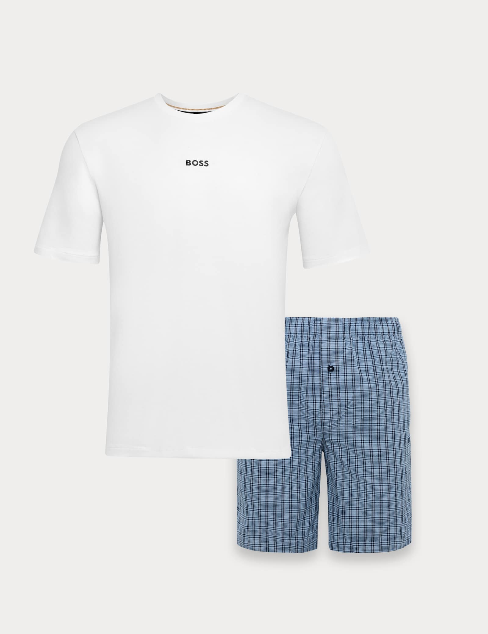 Seersucker Logo Pyjama Set - image 1