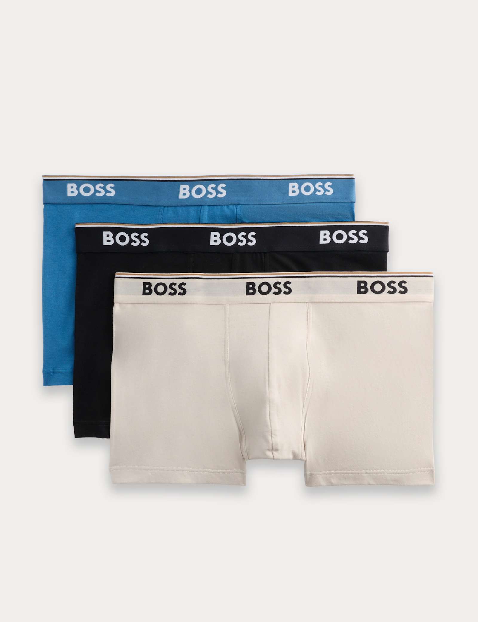 3 Pack Cotton Stretch Logo Waistband Trunks - image 2