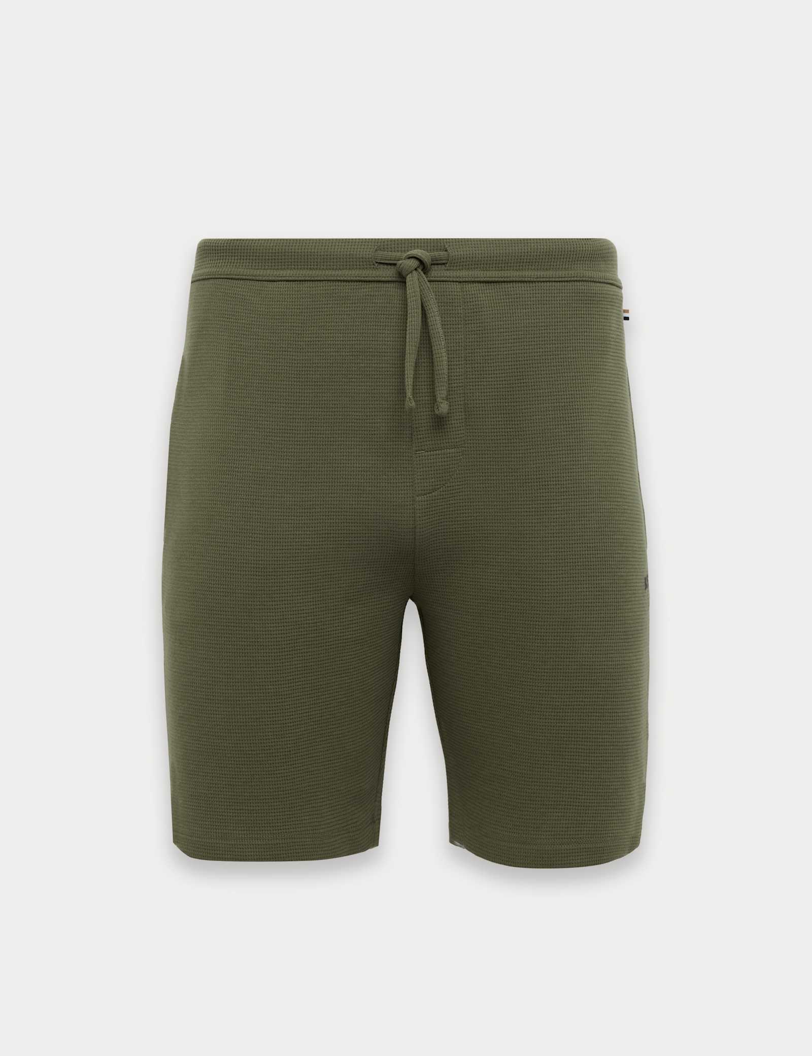 Cotton Rich Jersey Waffle Pyjama Shorts - image 1