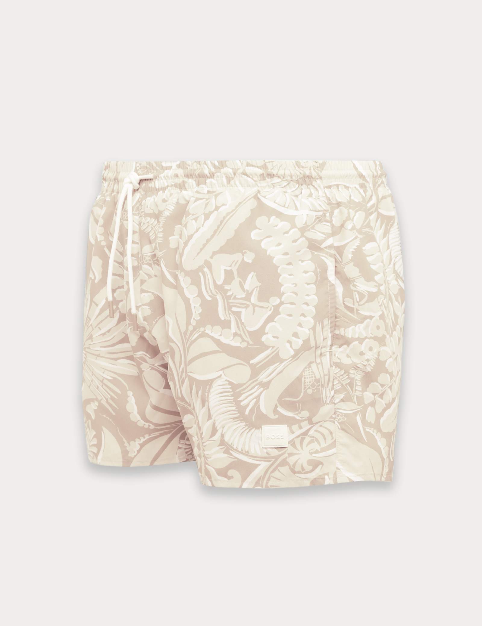 Quick Dry Pocketed Printed Swim Shorts - image 3