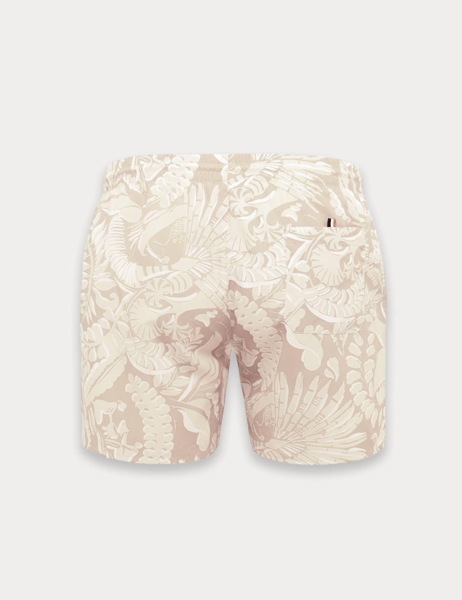 Quick Dry Pocketed Printed Swim Shorts - image 2