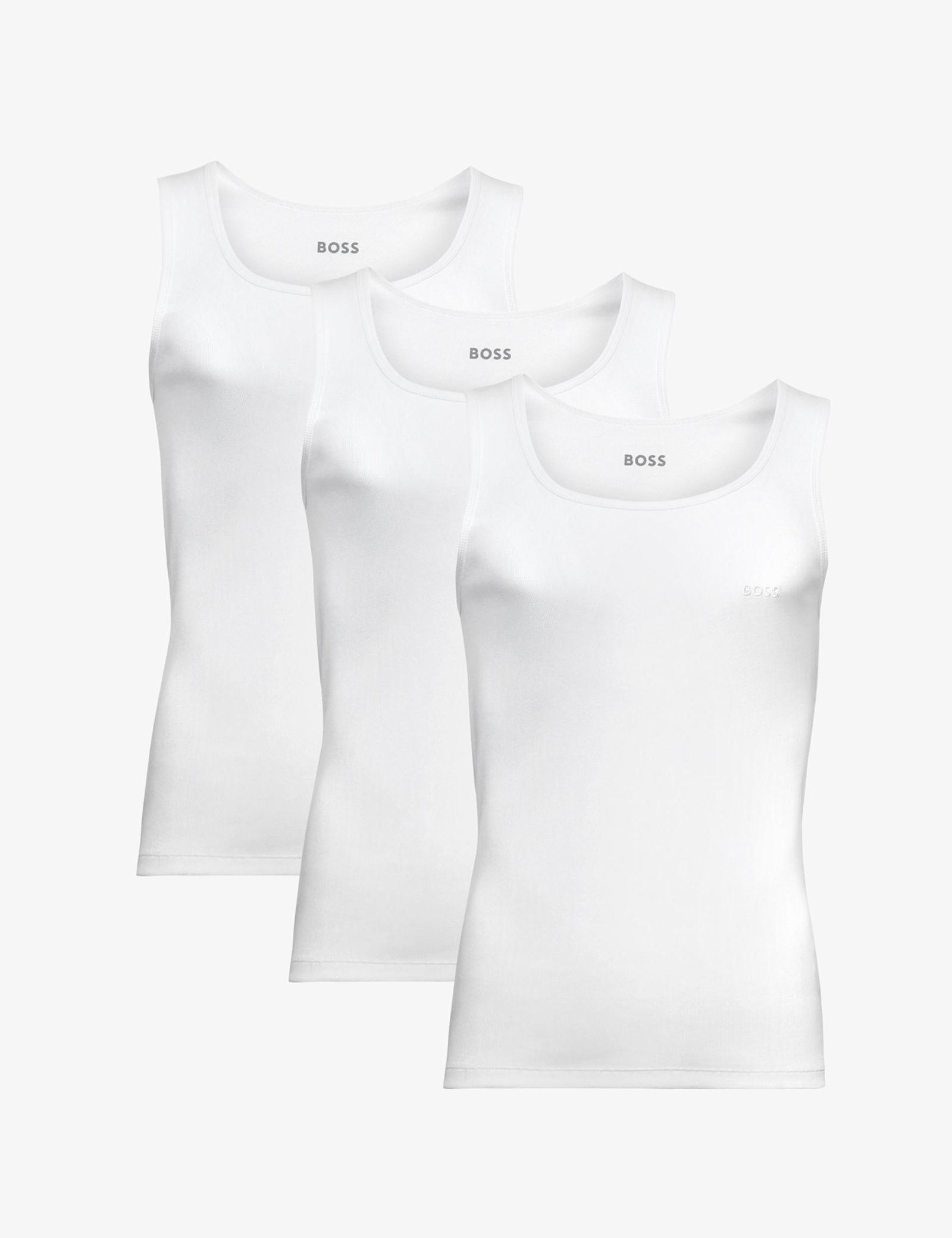 3 Pack Pure Cotton Vest Tops - image 1