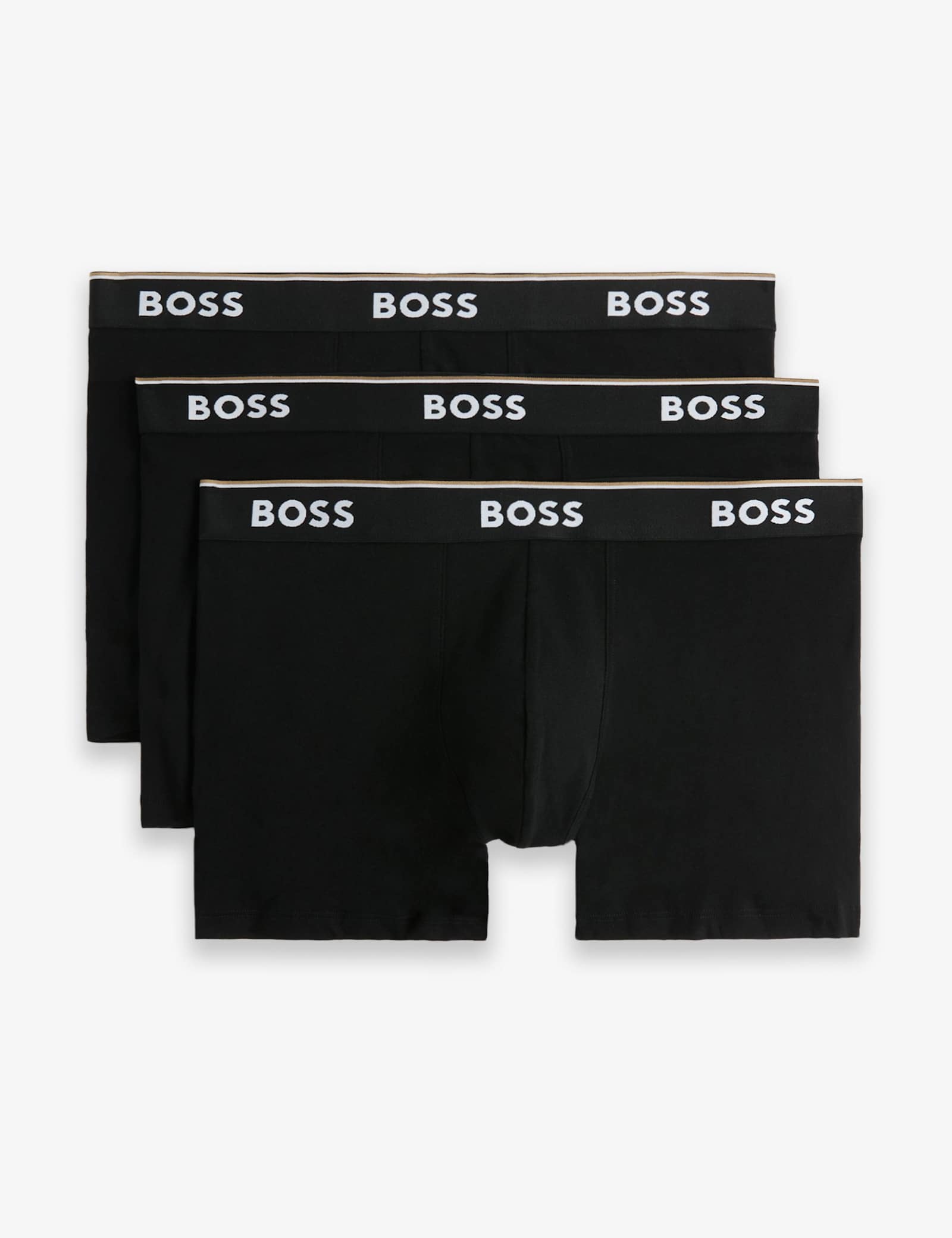 3 Pack Power Cotton Rich Logo Boxer Briefs - image 1