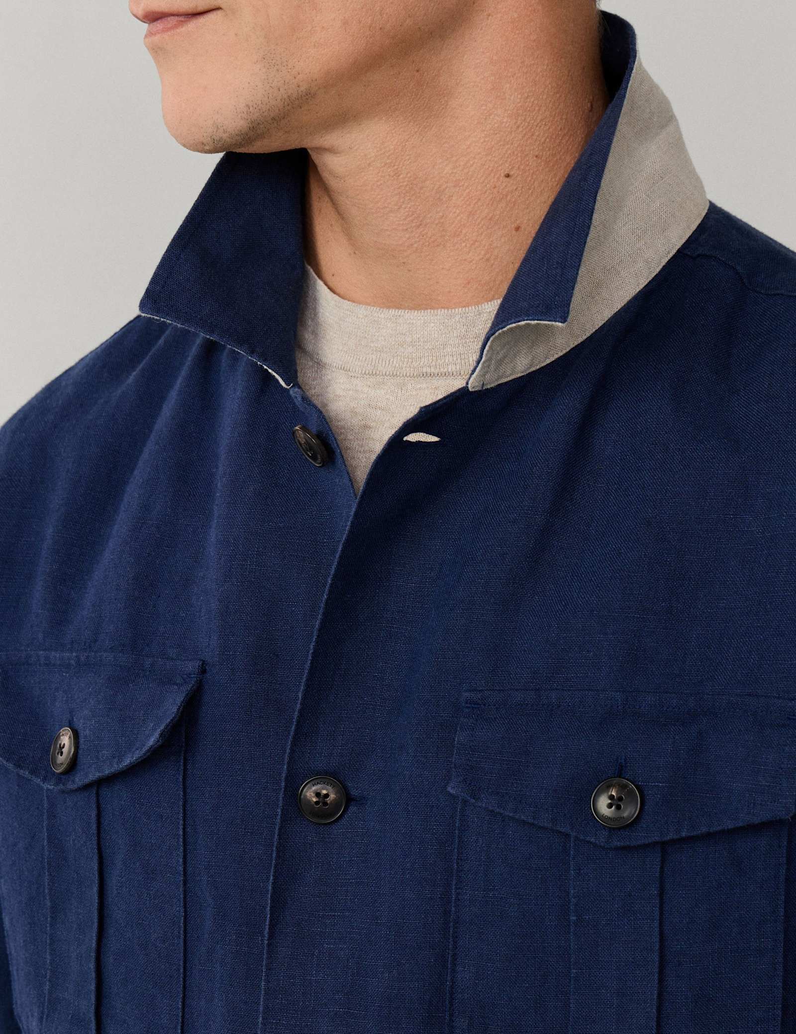Pure Linen Overshirt - image 4
