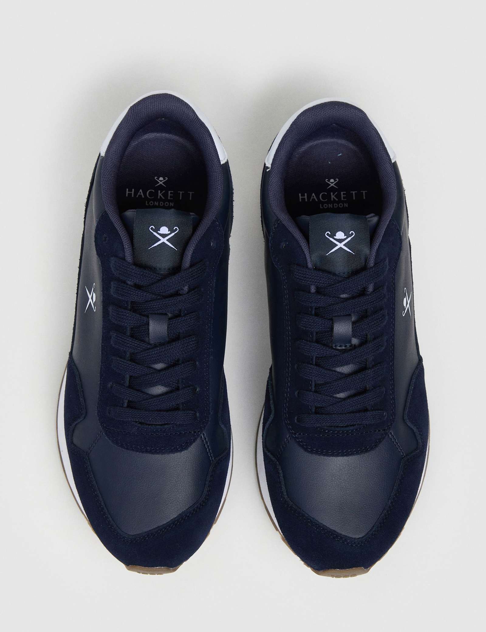 Leather Lace Up Trainers - image 5