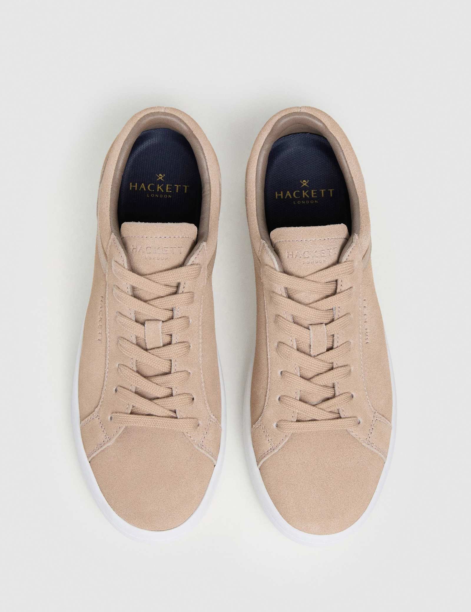 Suede Lace Up Trainers - image 3