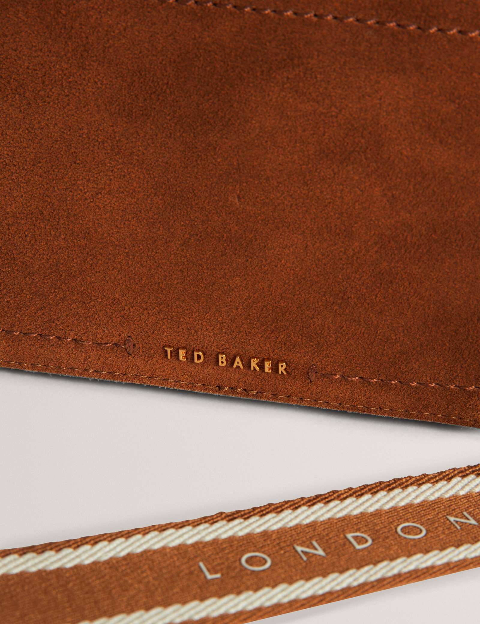 Suede Cross Body Bag - image 2