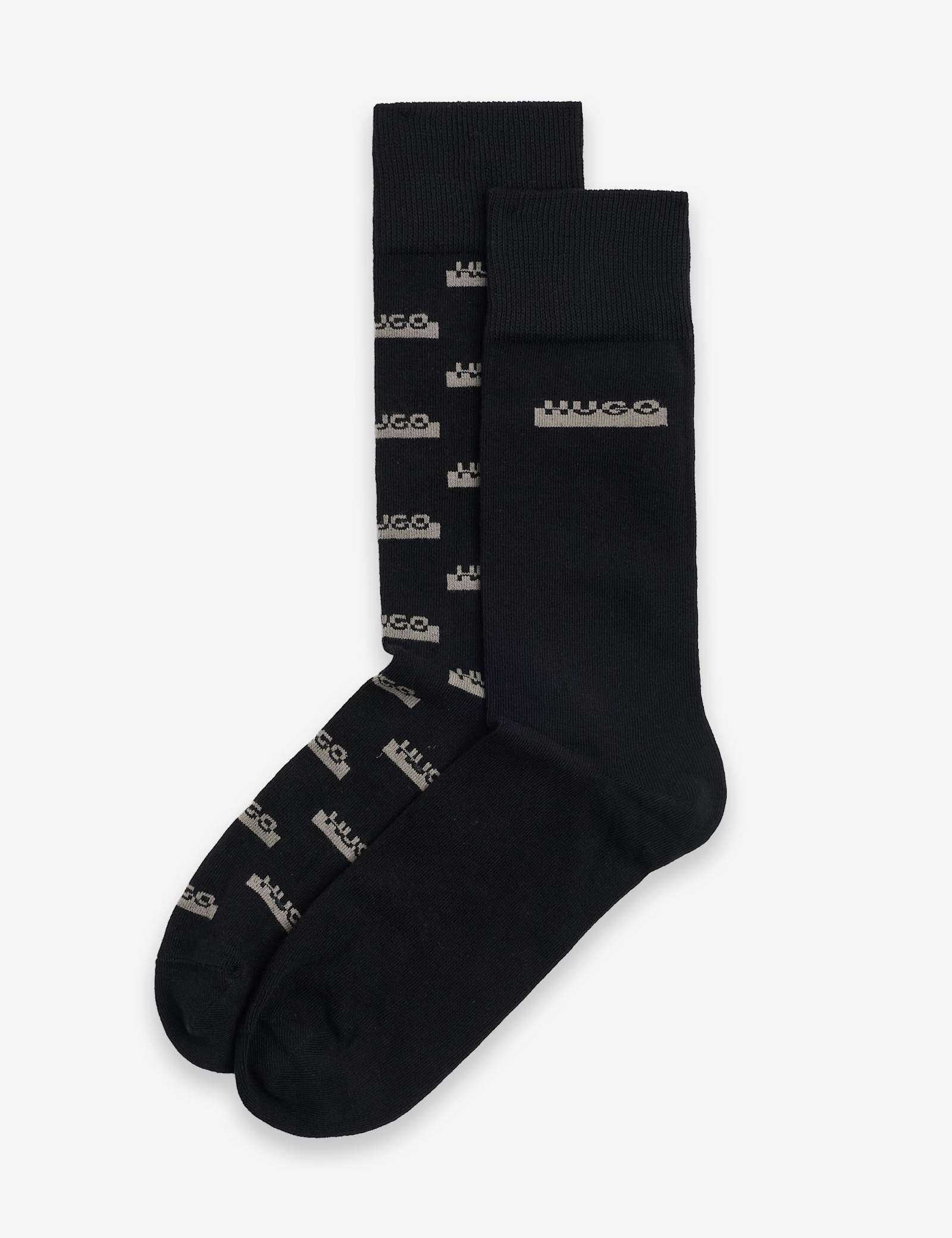 2 Pack Cotton Rich Logo Socks - image 2