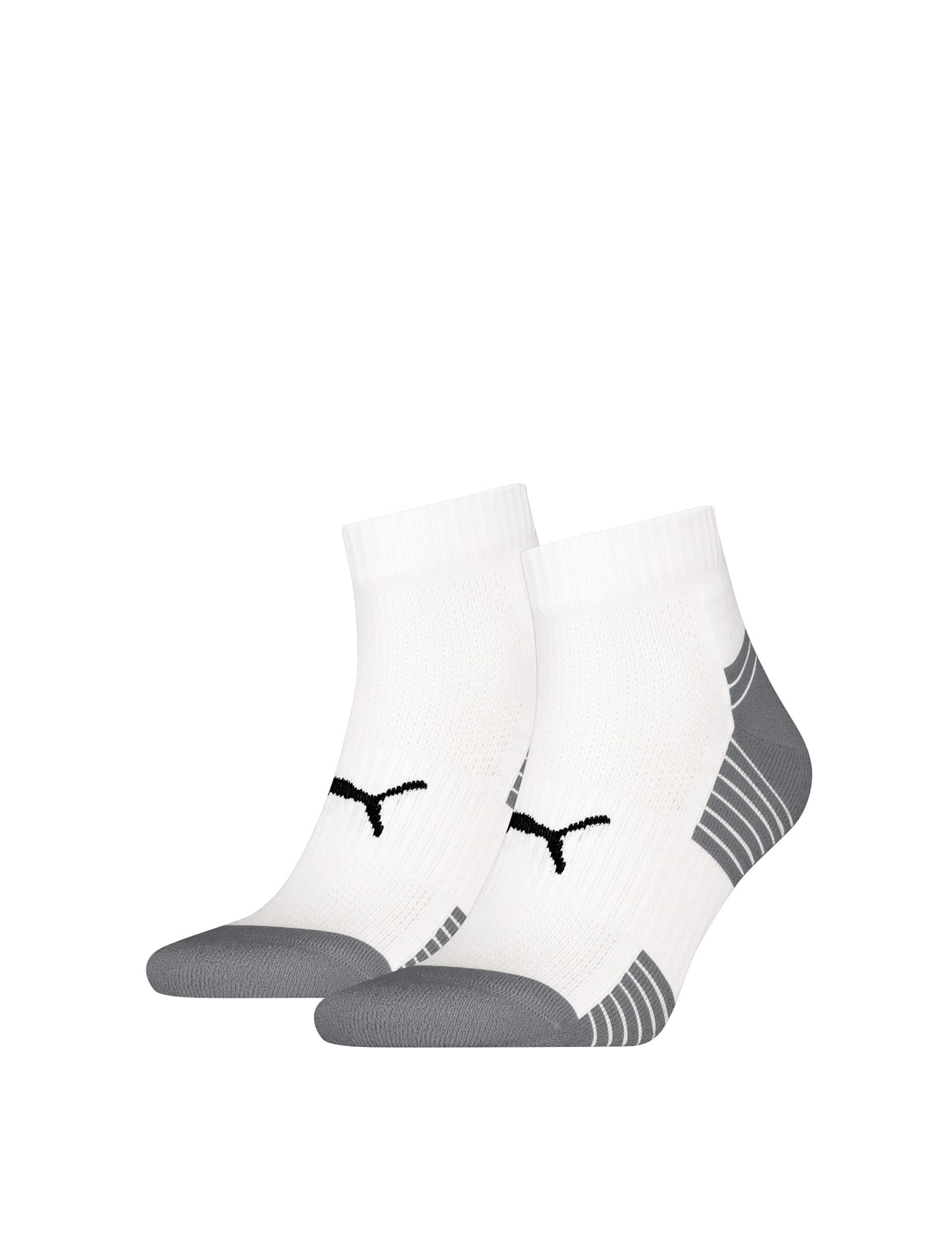 2 Pack Cushioned Quarter Sports Socks - image 1