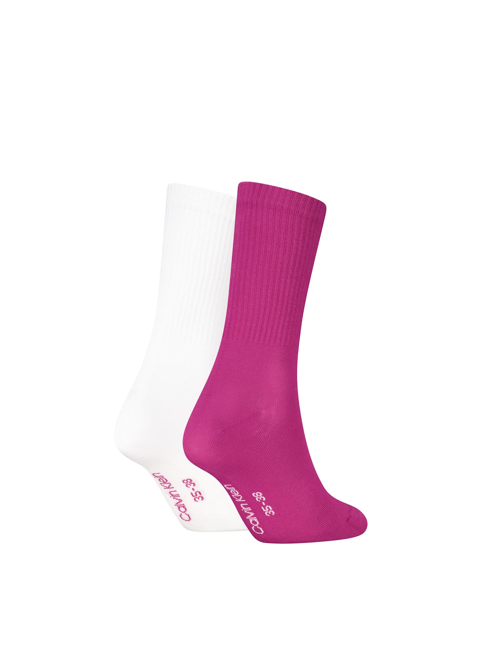 2 Pack Cotton Rich Monogram Ankle High Socks - image 2