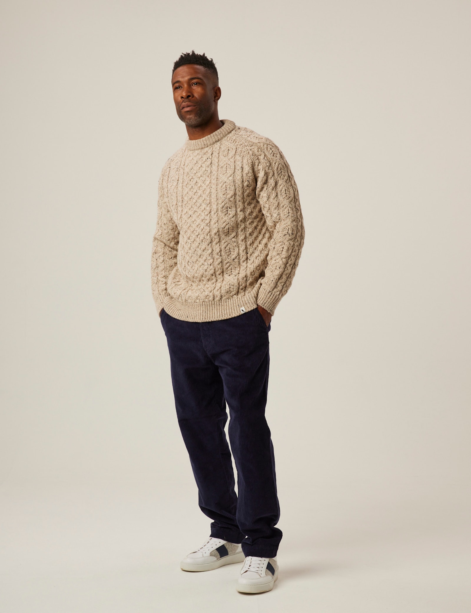 Pure Cotton Corduroy Trousers - image 3