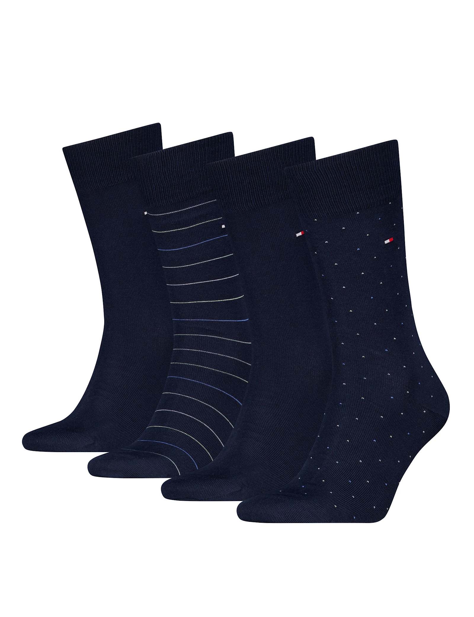 4 Pack Assorted Cotton Rich Socks Gift Tin - image 1