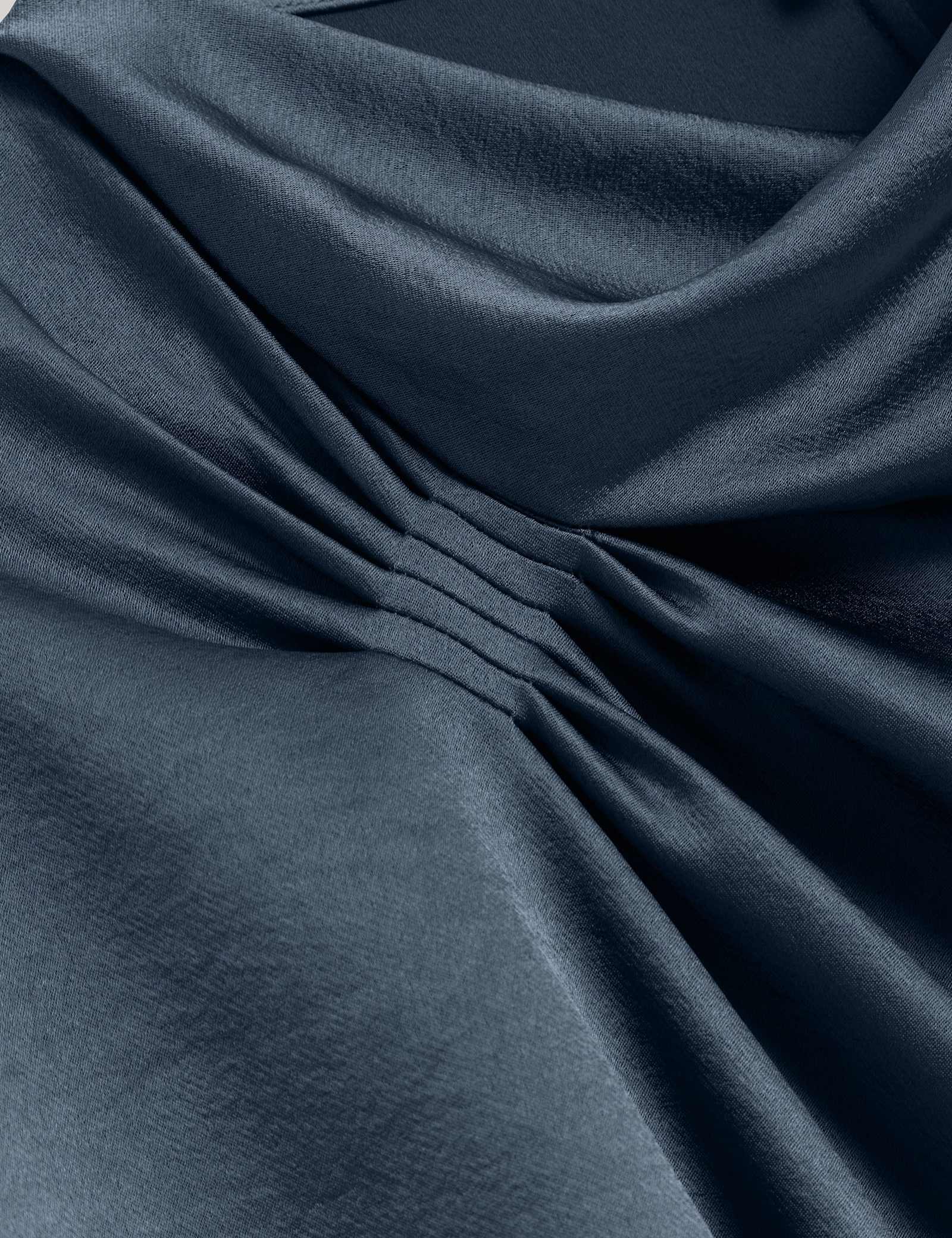 Gathered Shoulder Draped Top - image 4