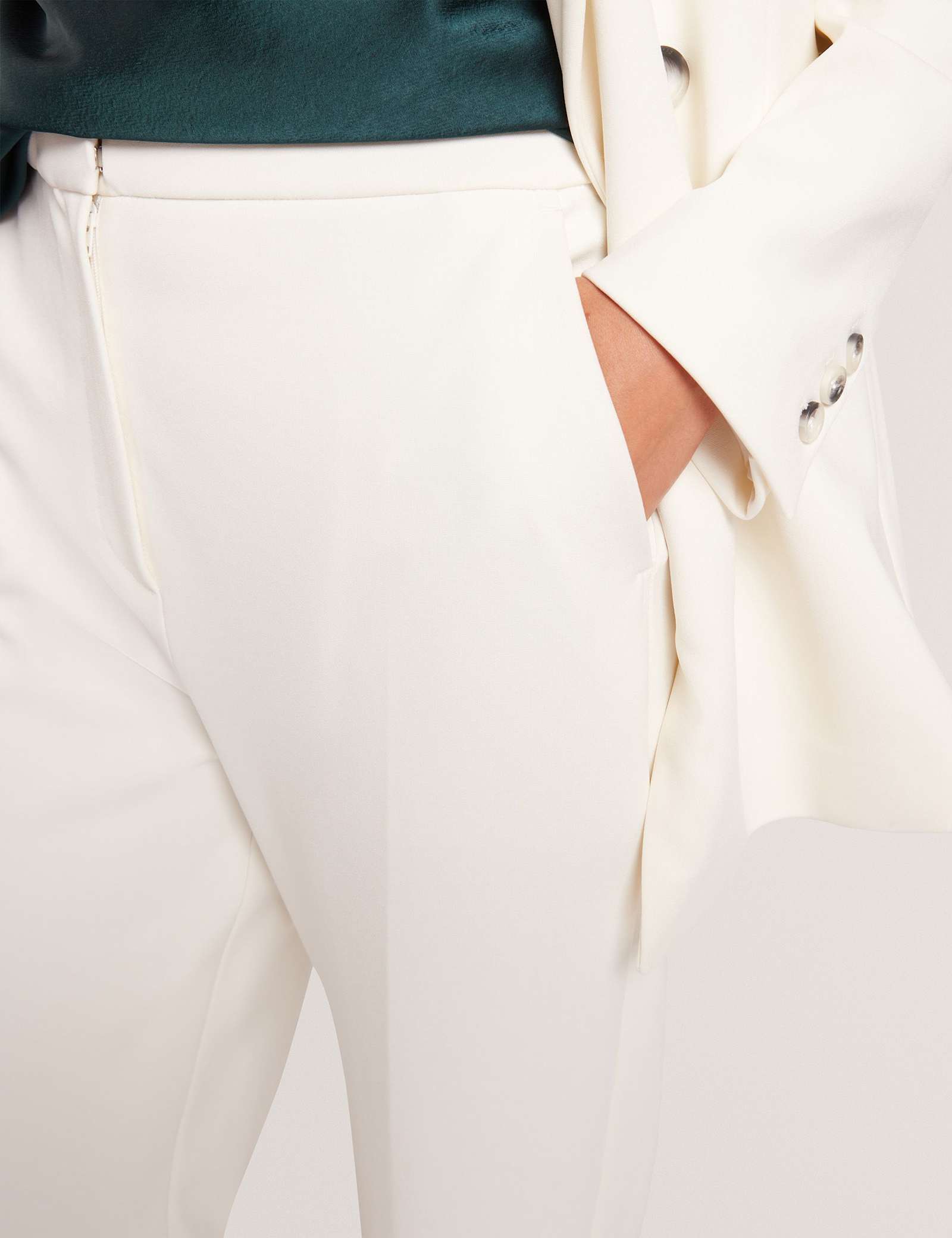 Straight Leg Trousers - image 3