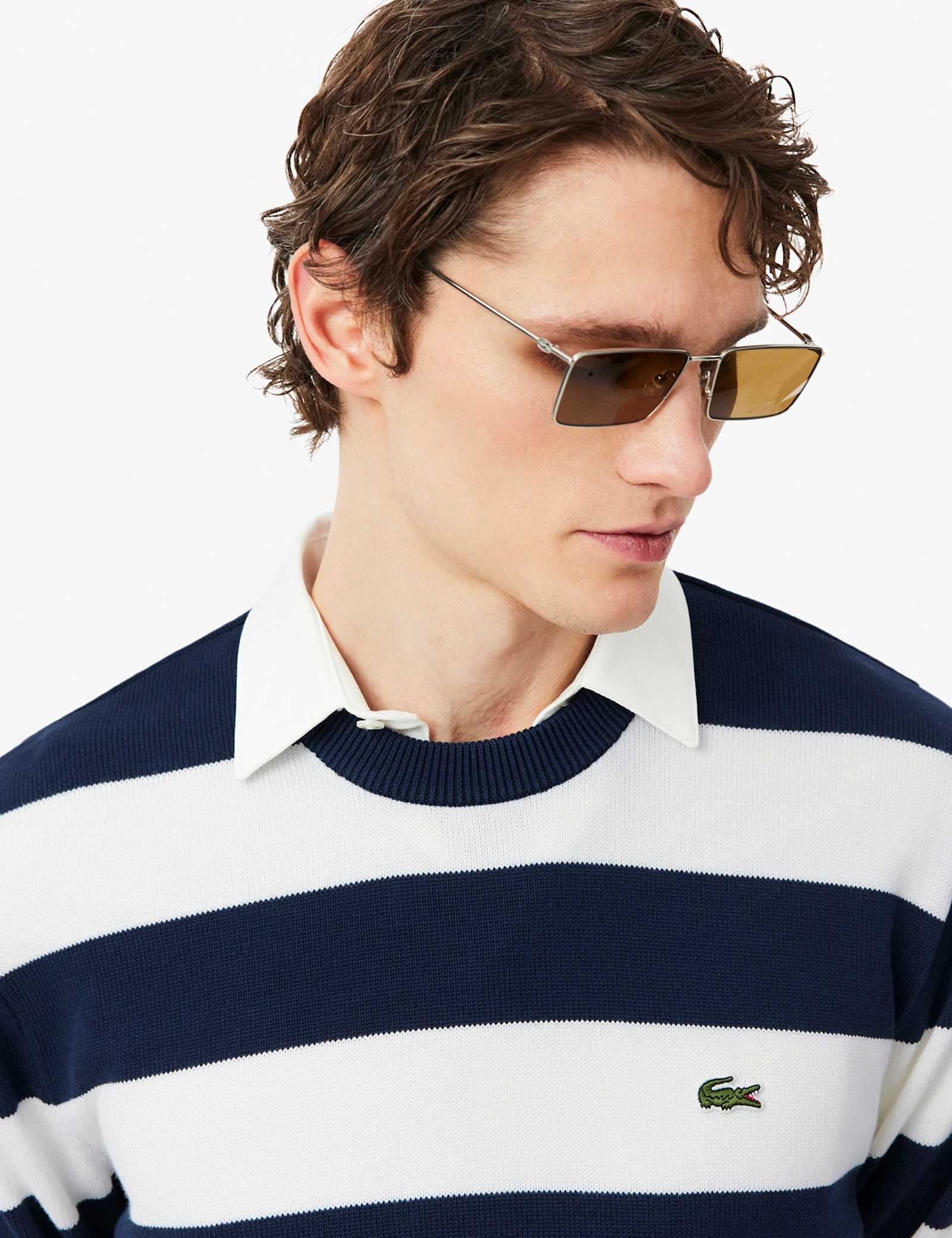 Pure Cotton Rich Striped Jumper - image 4