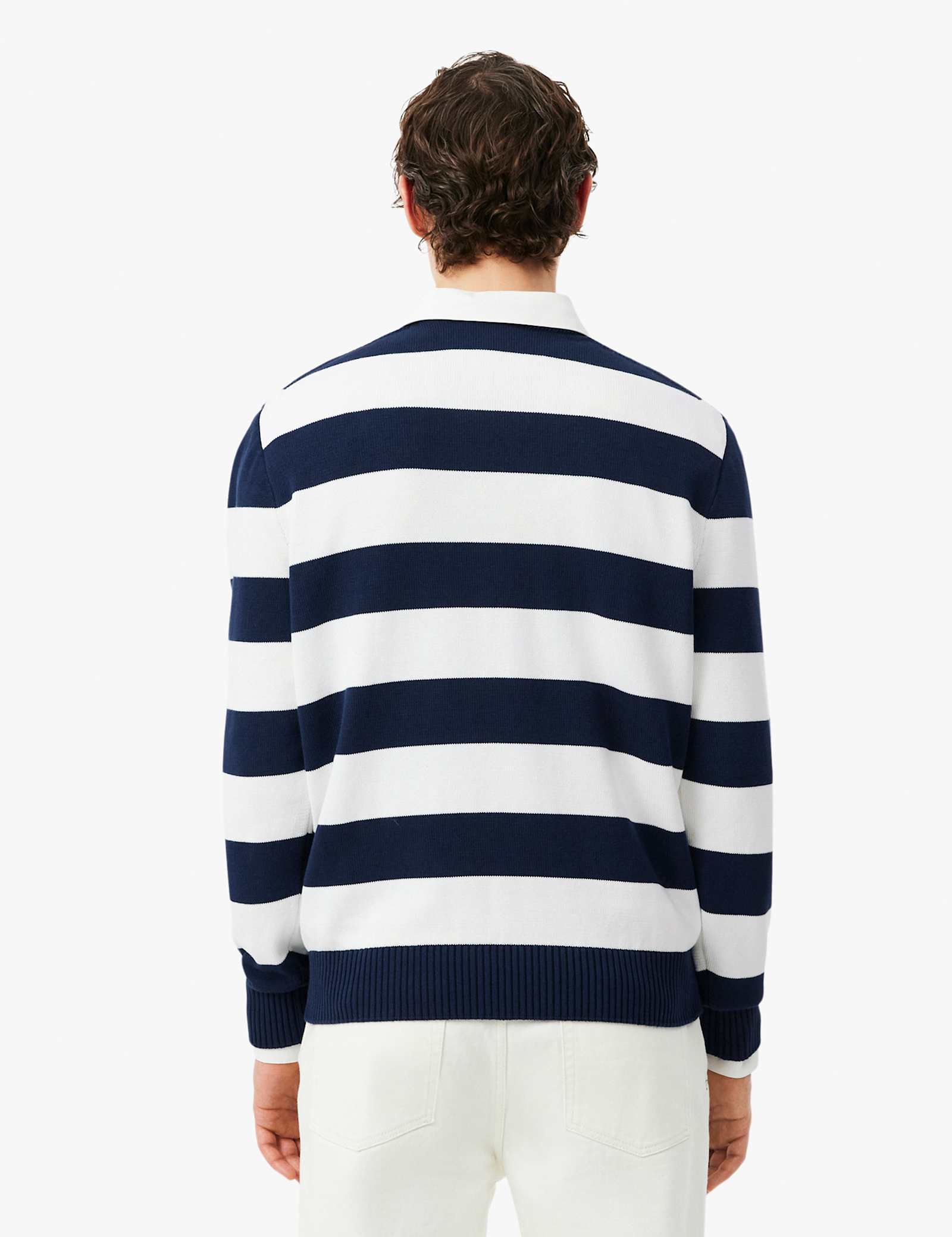 Pure Cotton Rich Striped Jumper - image 3