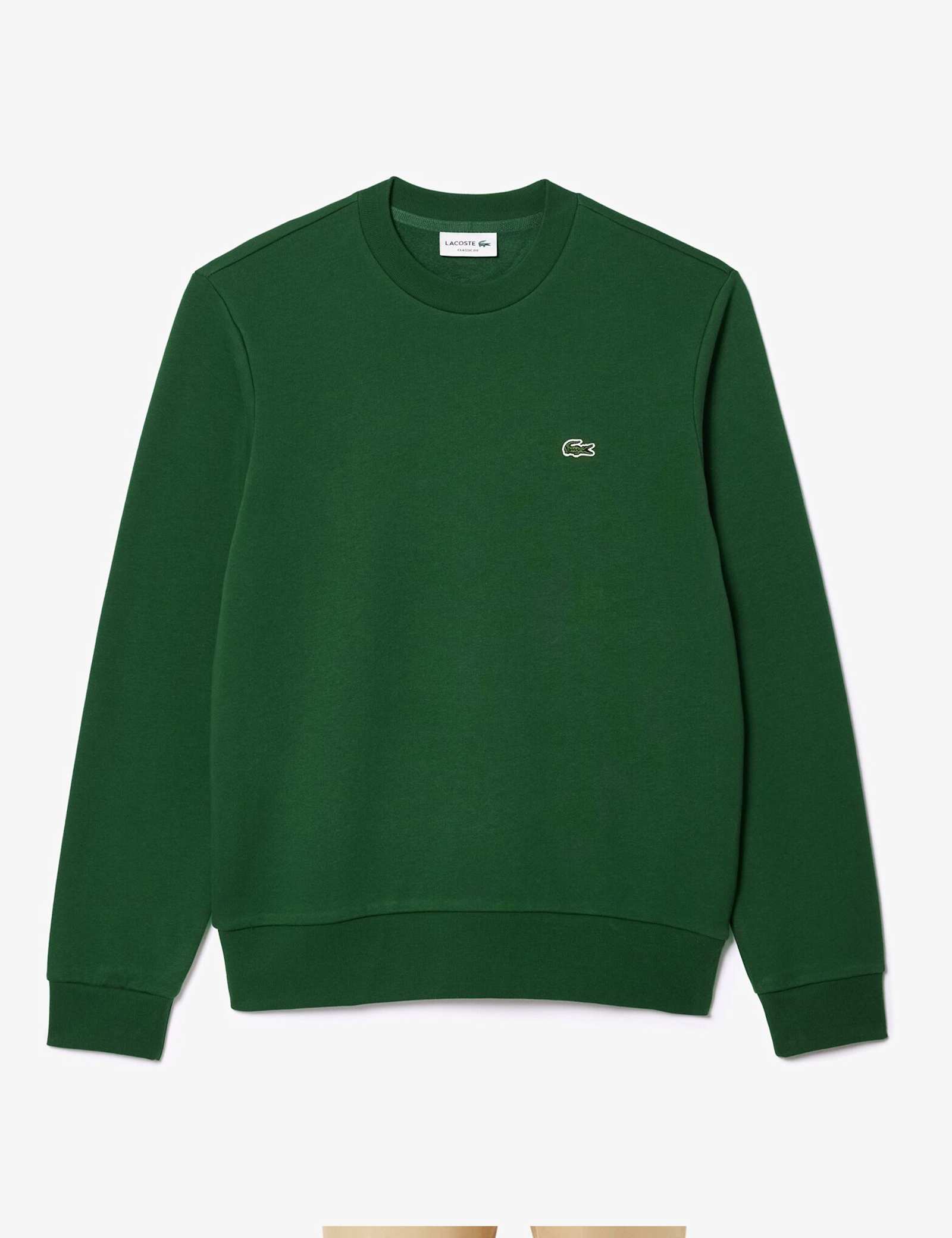 Cotton Rich Fleece Crew Neck Sweatshirt - image 1