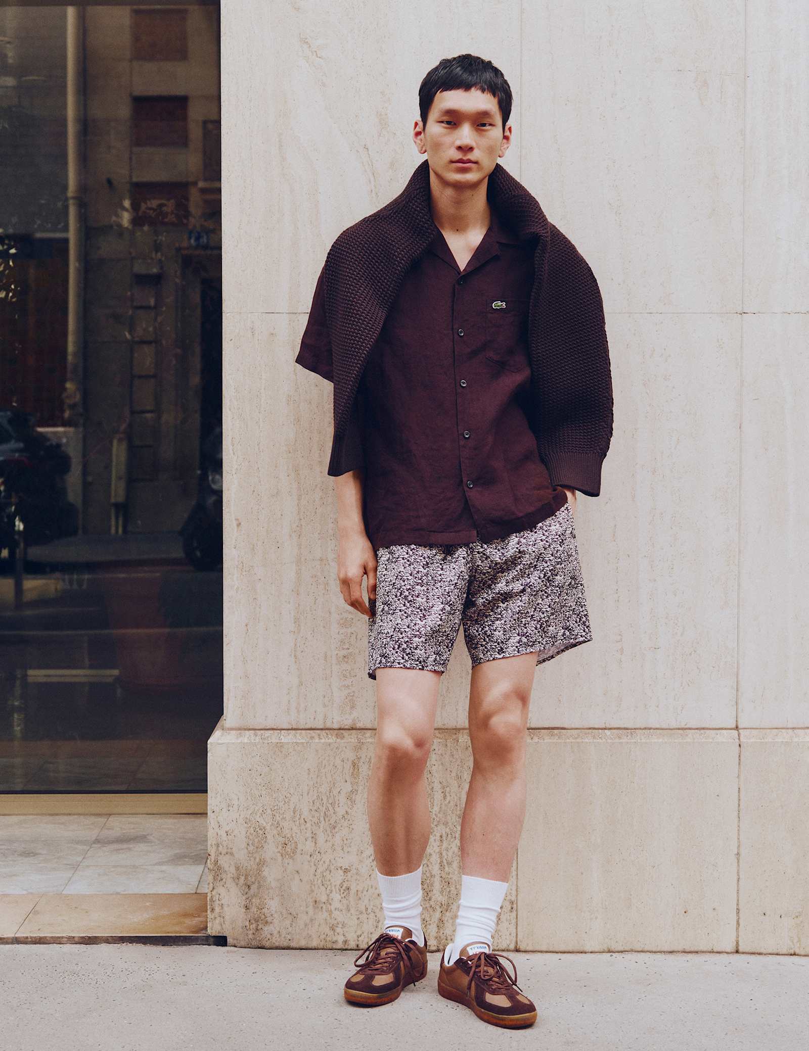 Relaxed Fit Pure Linen Short Sleeve Shirt - image 4