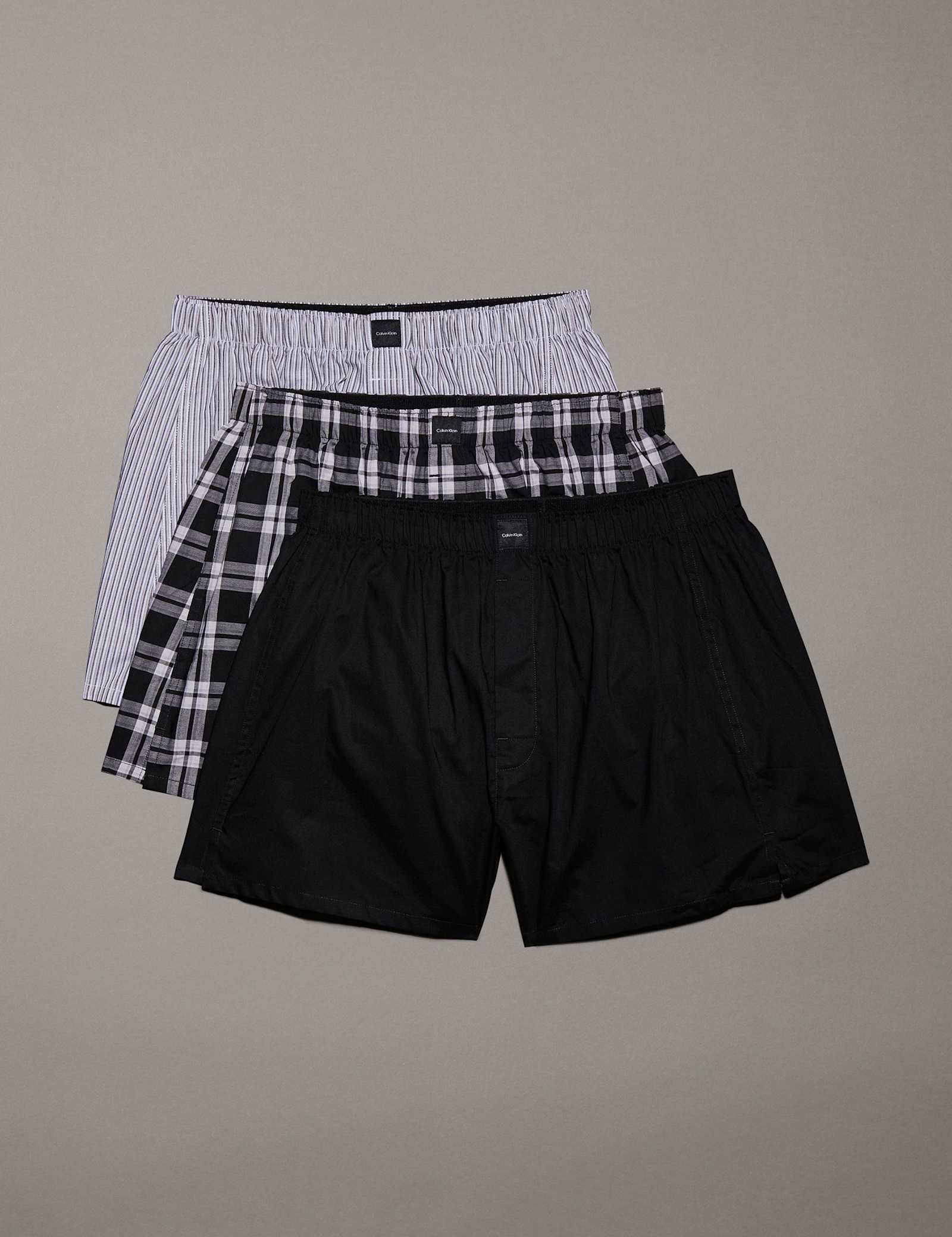 3 Pack Pure Cotton Pattern Boxers - image 1
