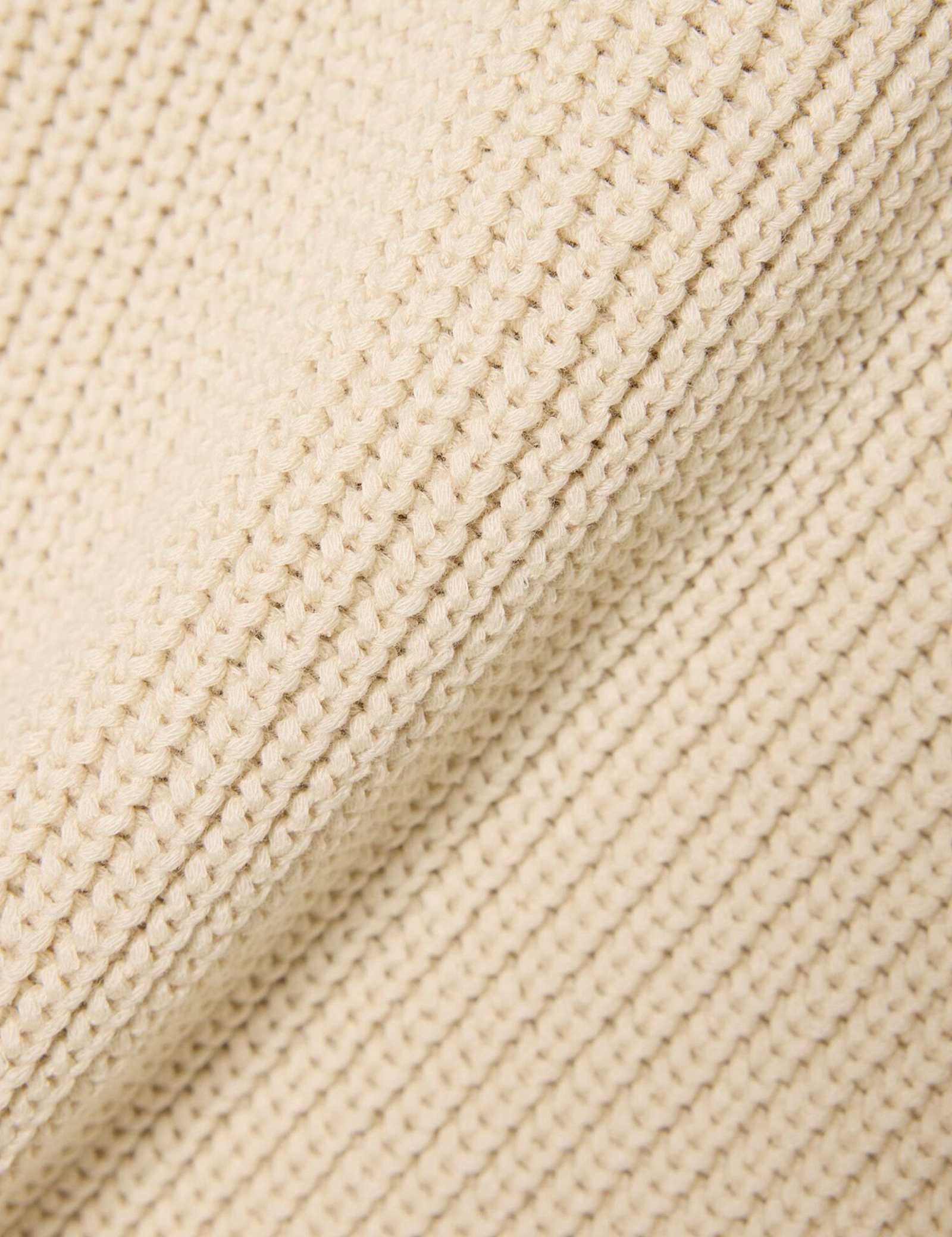 Cotton Rich Badge Detail Polo Neck Jumper - image 5