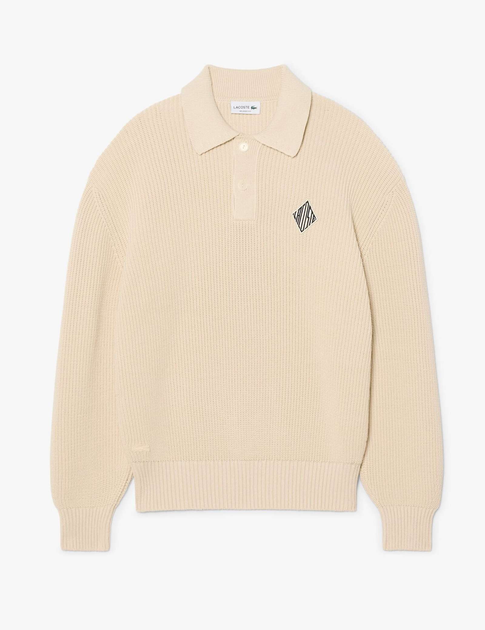 Cotton Rich Badge Detail Polo Neck Jumper - image 1