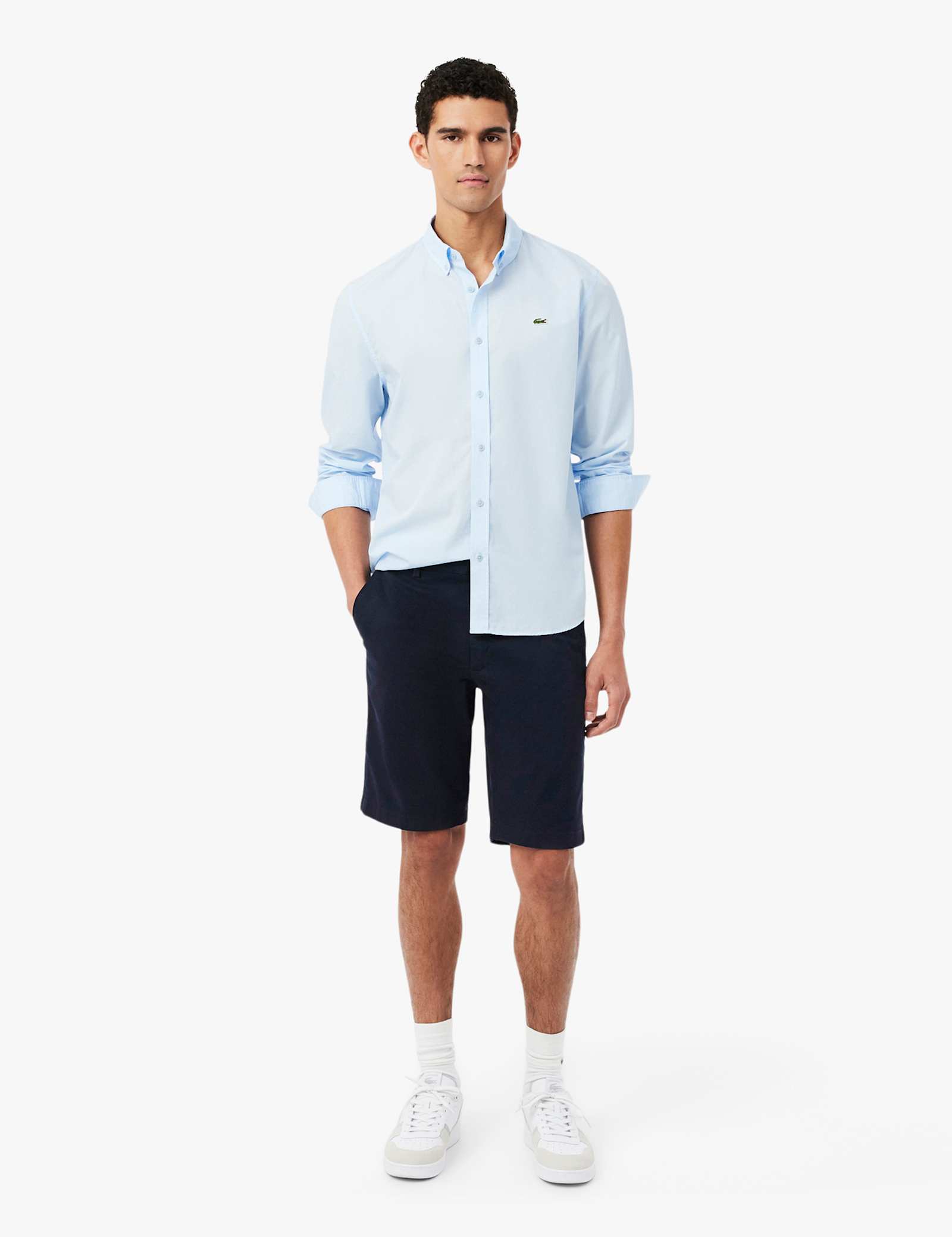 Slim Fit Chino Shorts - image 4