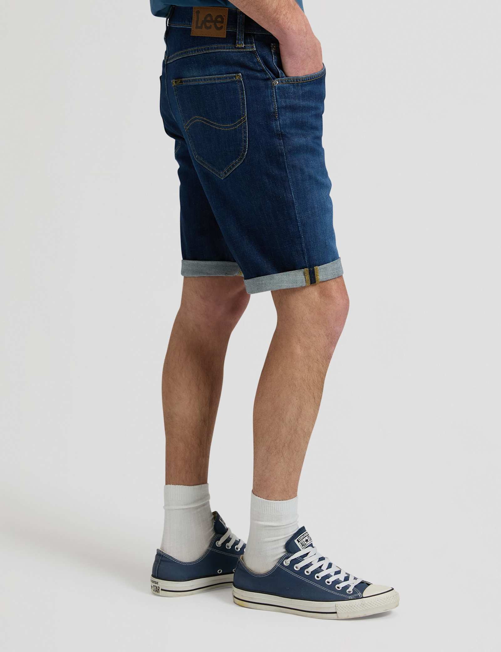 5 Pocket Denim Shorts - image 4
