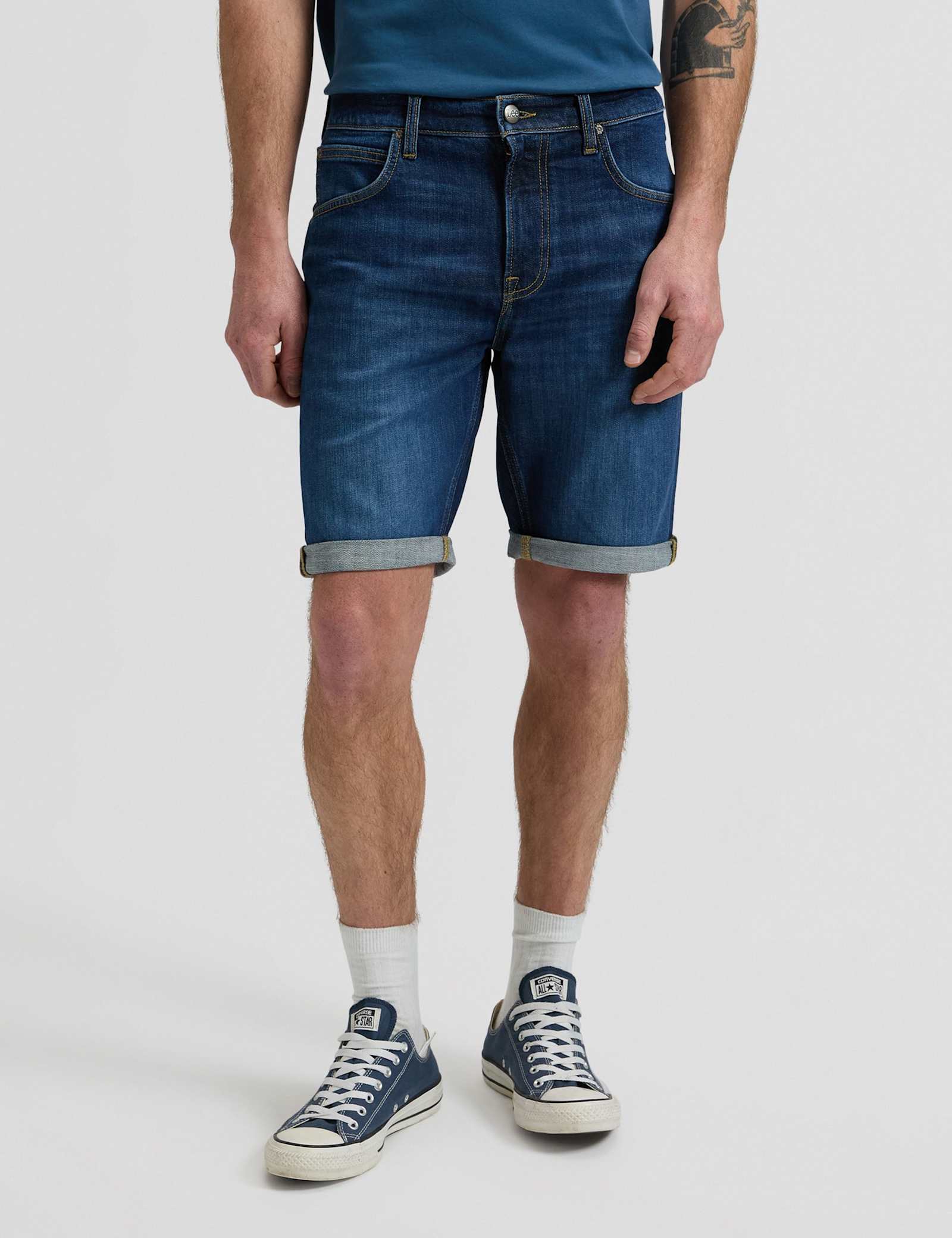 5 Pocket Denim Shorts - image 3