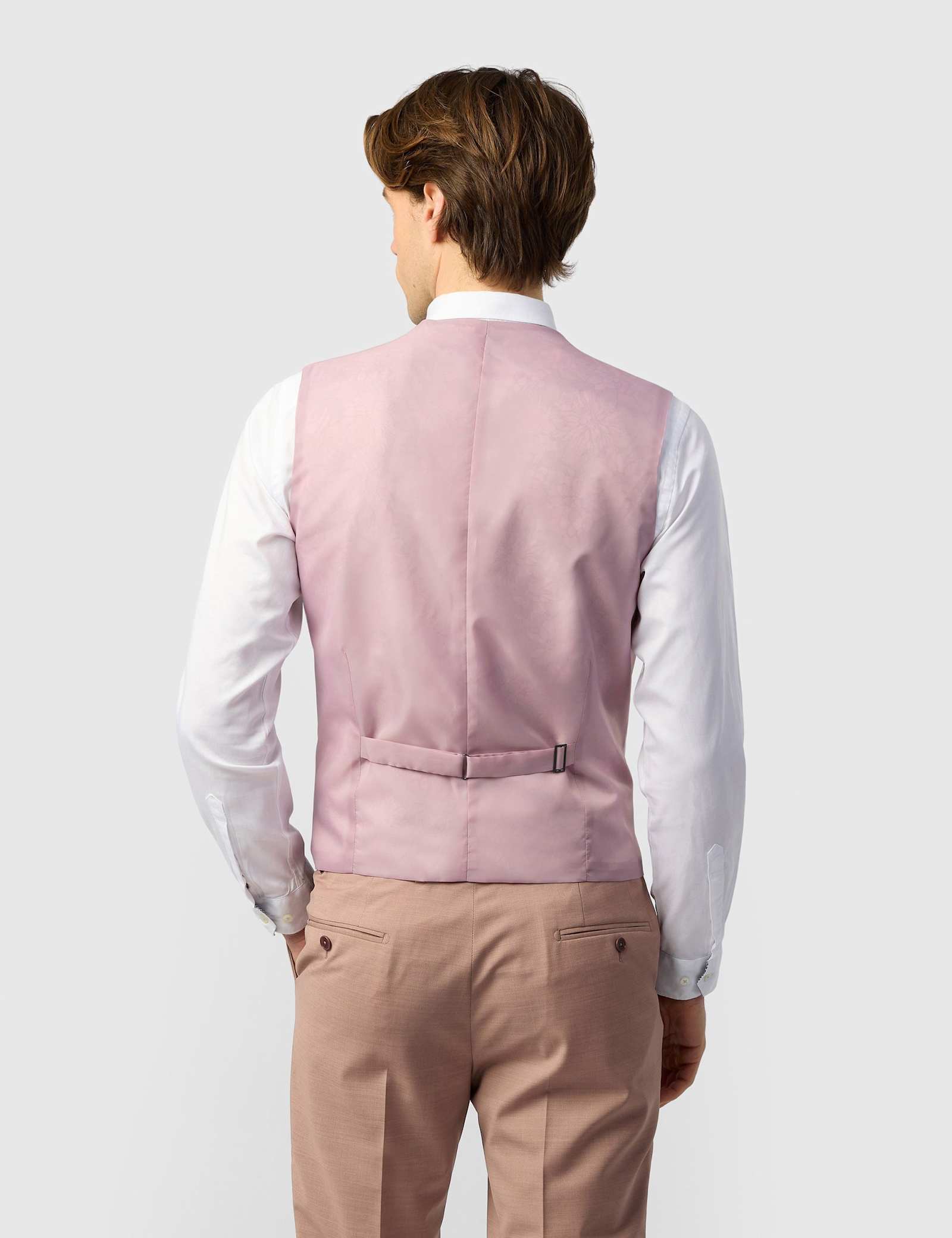 Slim Fit Wool Blend Waistcoat - image 3