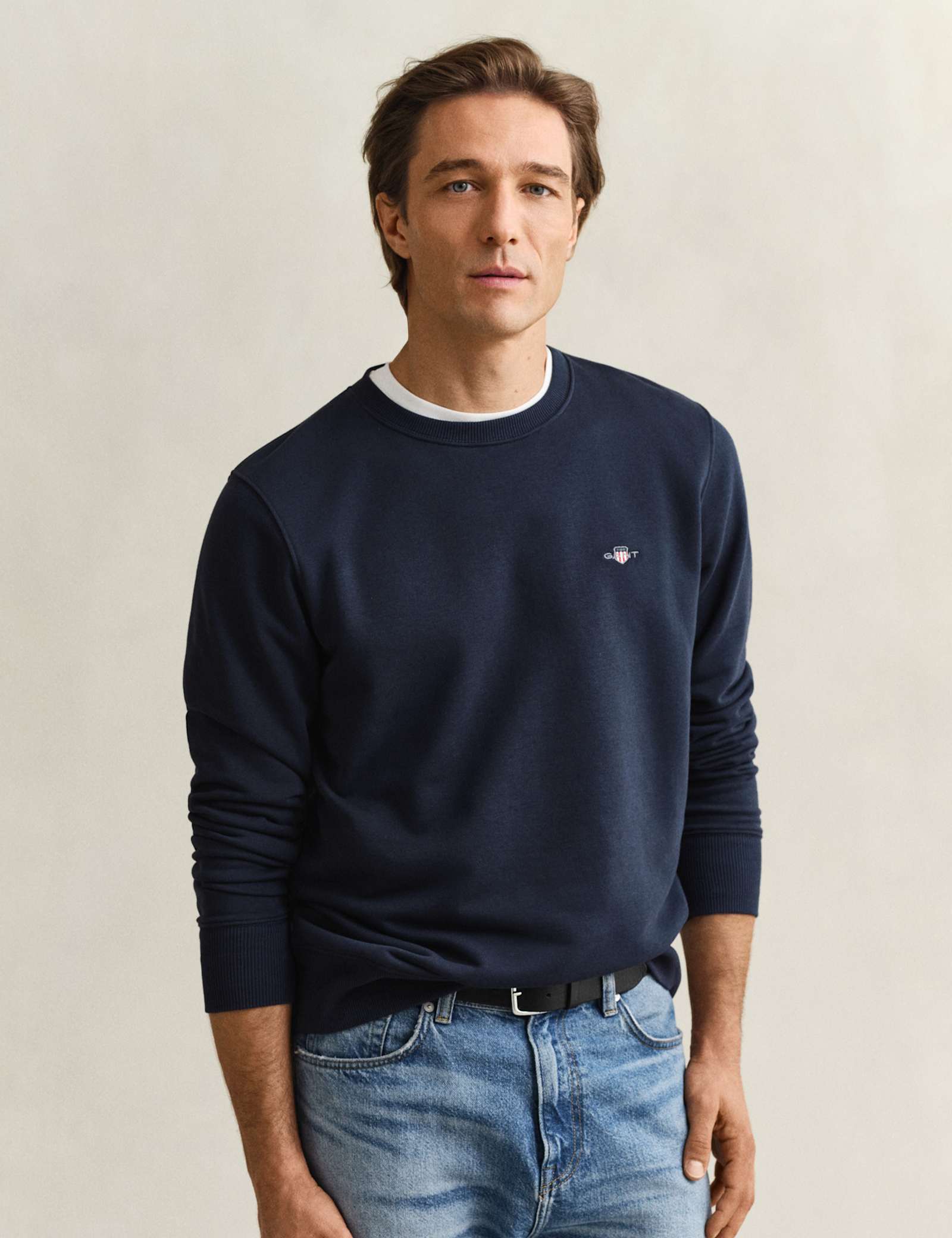 Cotton Rich Logo Crew Neck Sweatshirt - image 2
