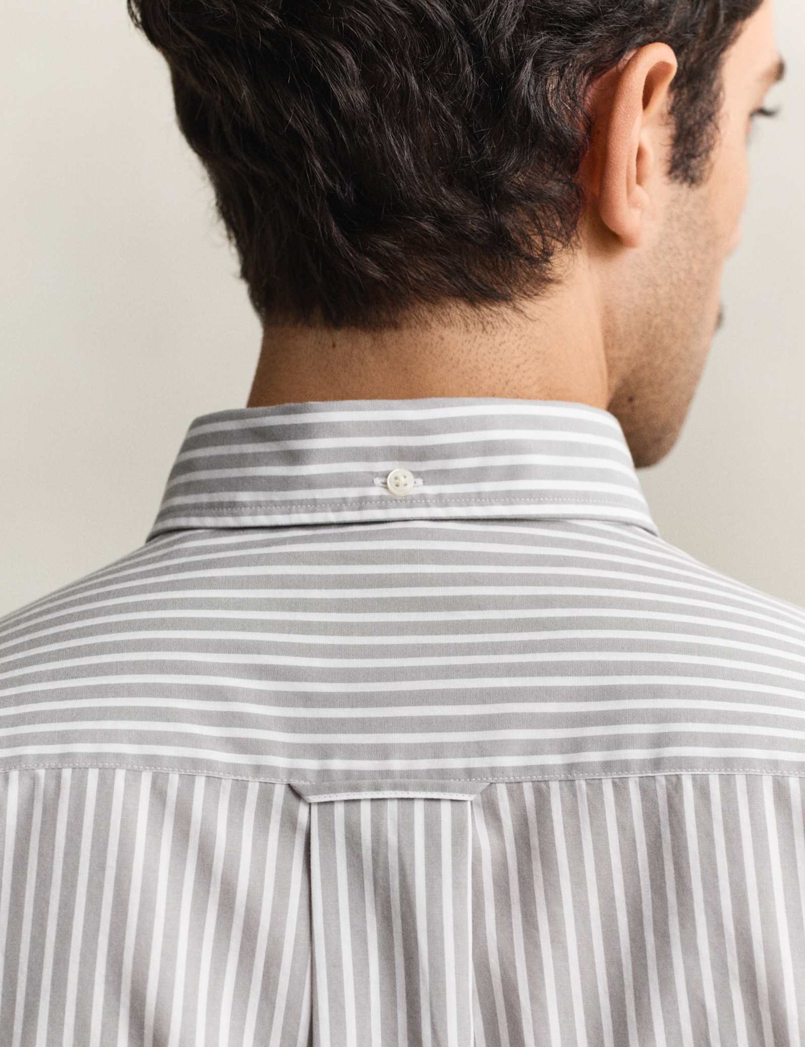 Regular Fit Pure Cotton Striped Oxford Shirt - image 3
