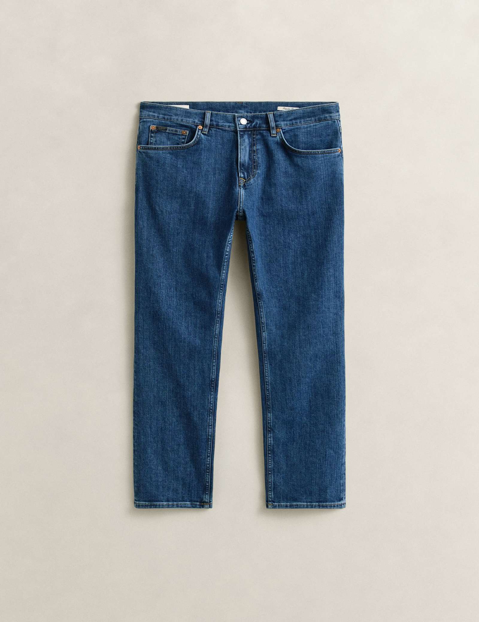 Regular Fit Clean Wash 5 Pocket Jeans - image 2