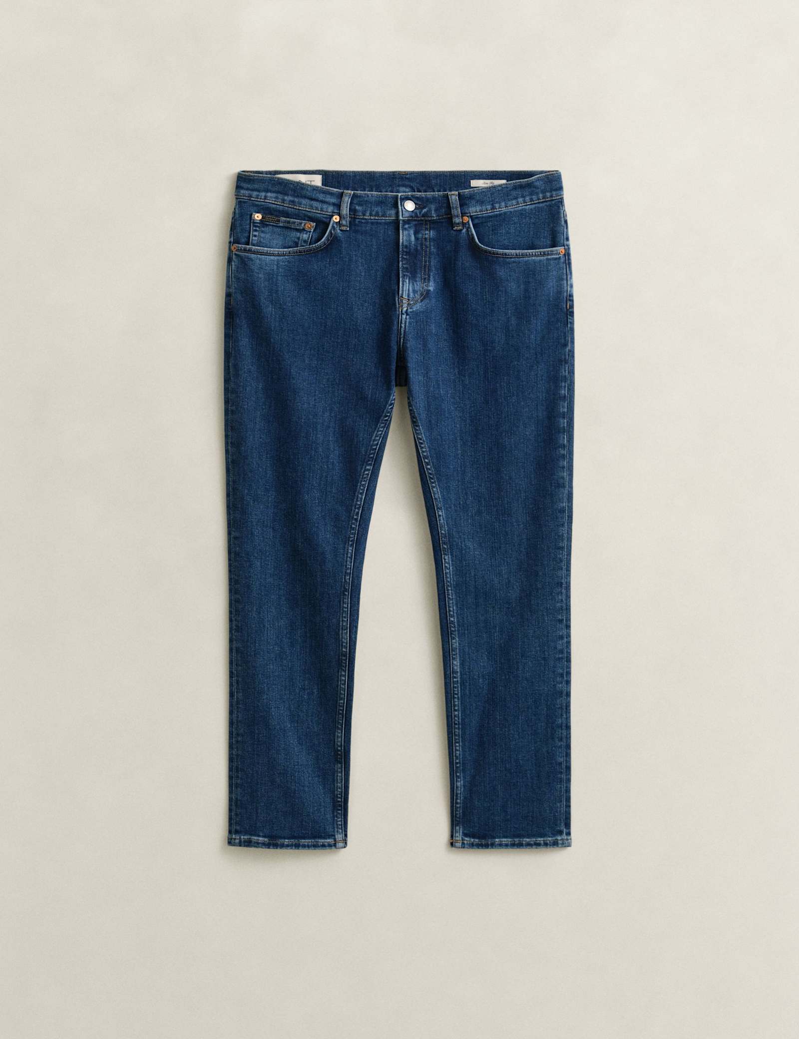 Slim Fit Clean Wash 5 Pocket Jeans - image 3