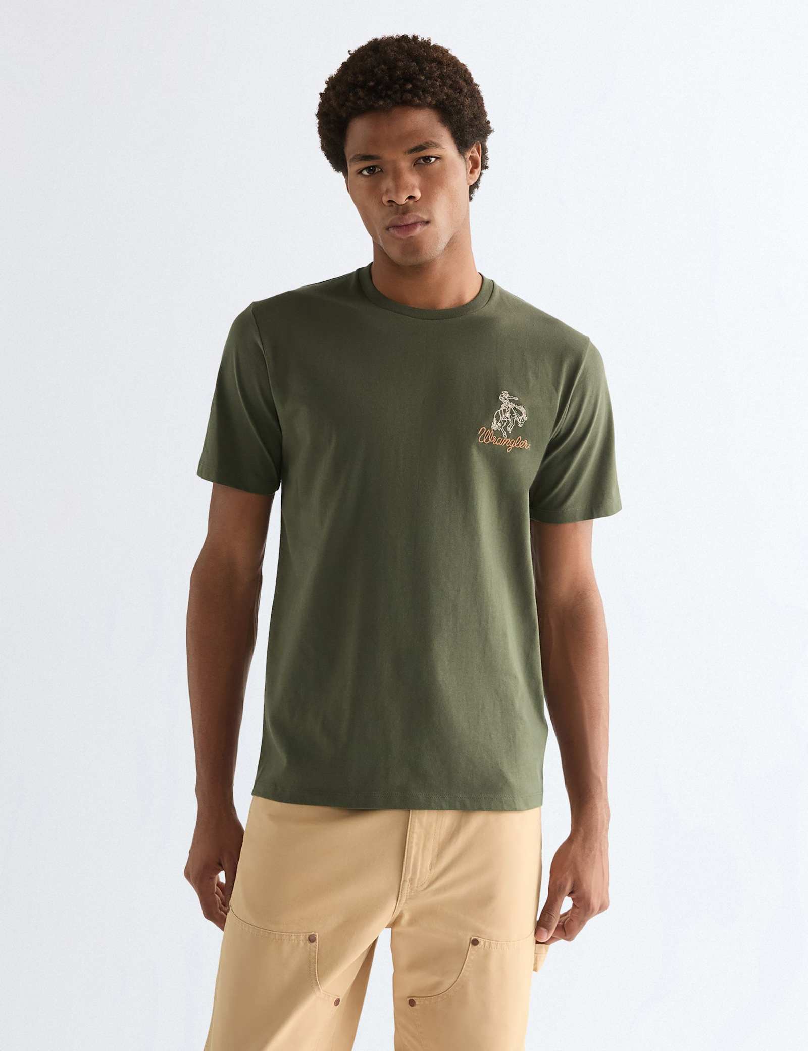 Pure Cotton Embroidered T-Shirt - image 4